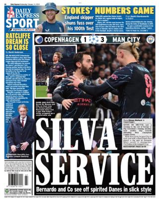 Express back page