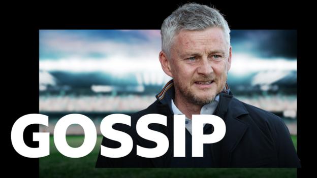 Ole Gunnar Solskjaer and the gossip logo