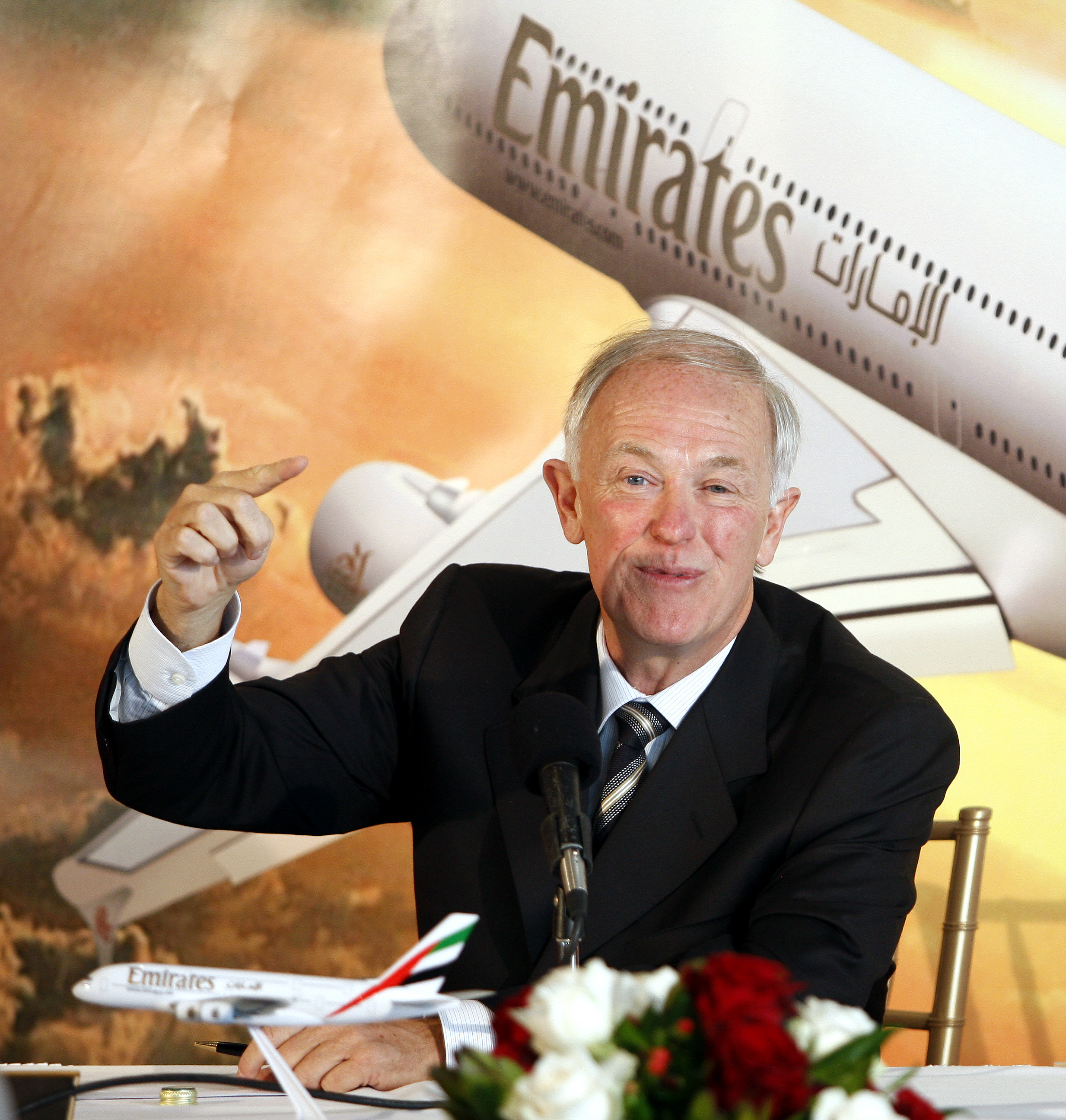 Airline boss Sir Tim Clark said that MH370’s disappearance raised 'a degree of suspicion'