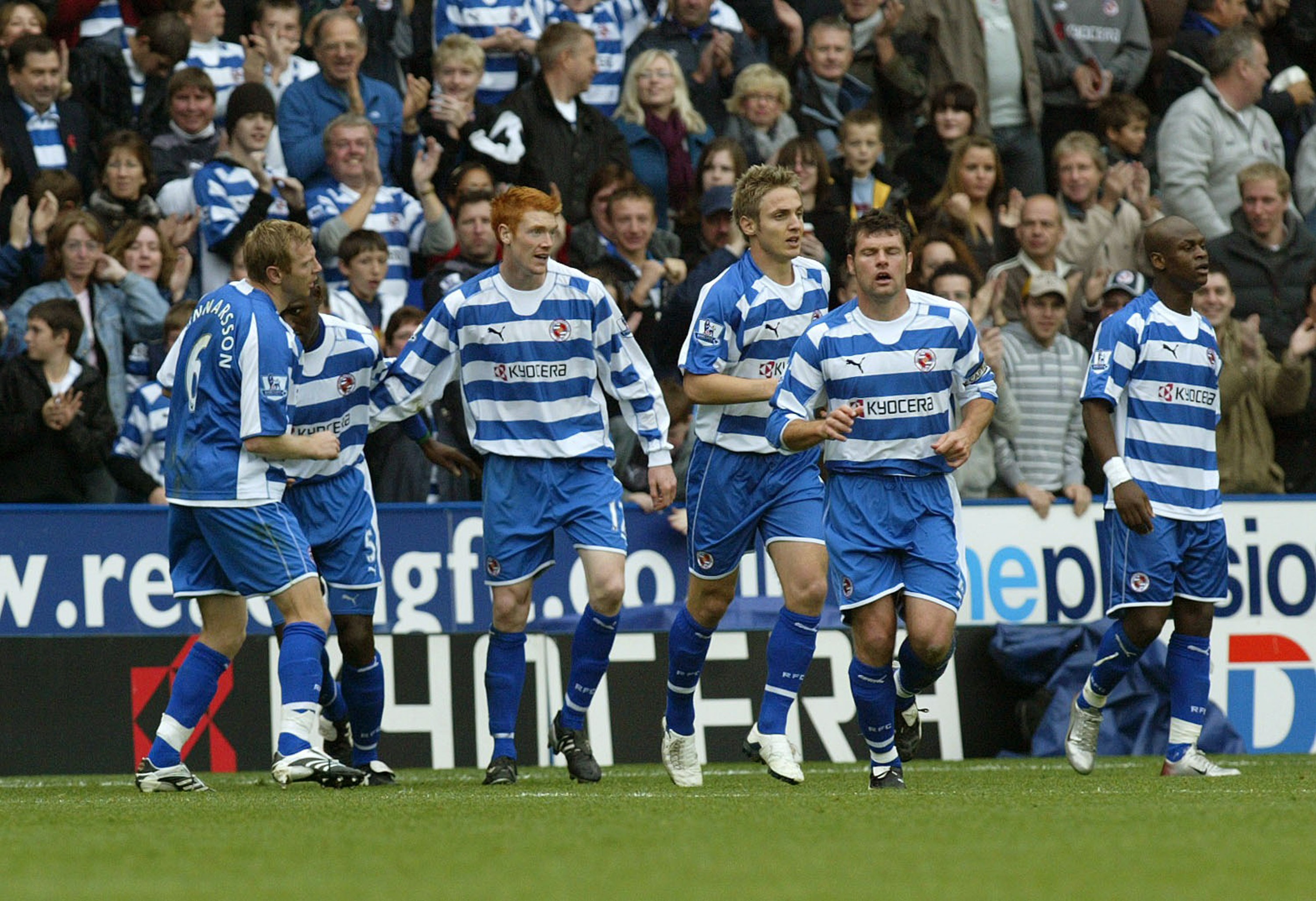 Kitson helped Reading earn promotion to the Premier League for the first time