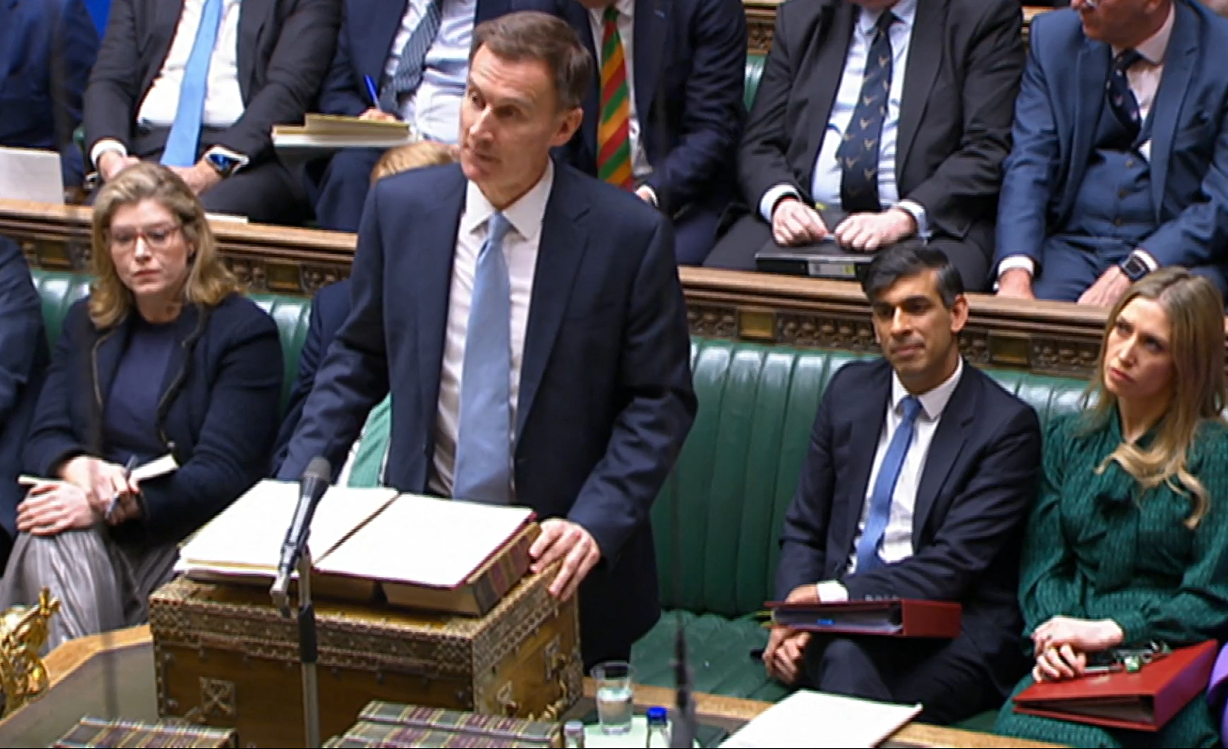 Jeremy Hunt presented the budget today