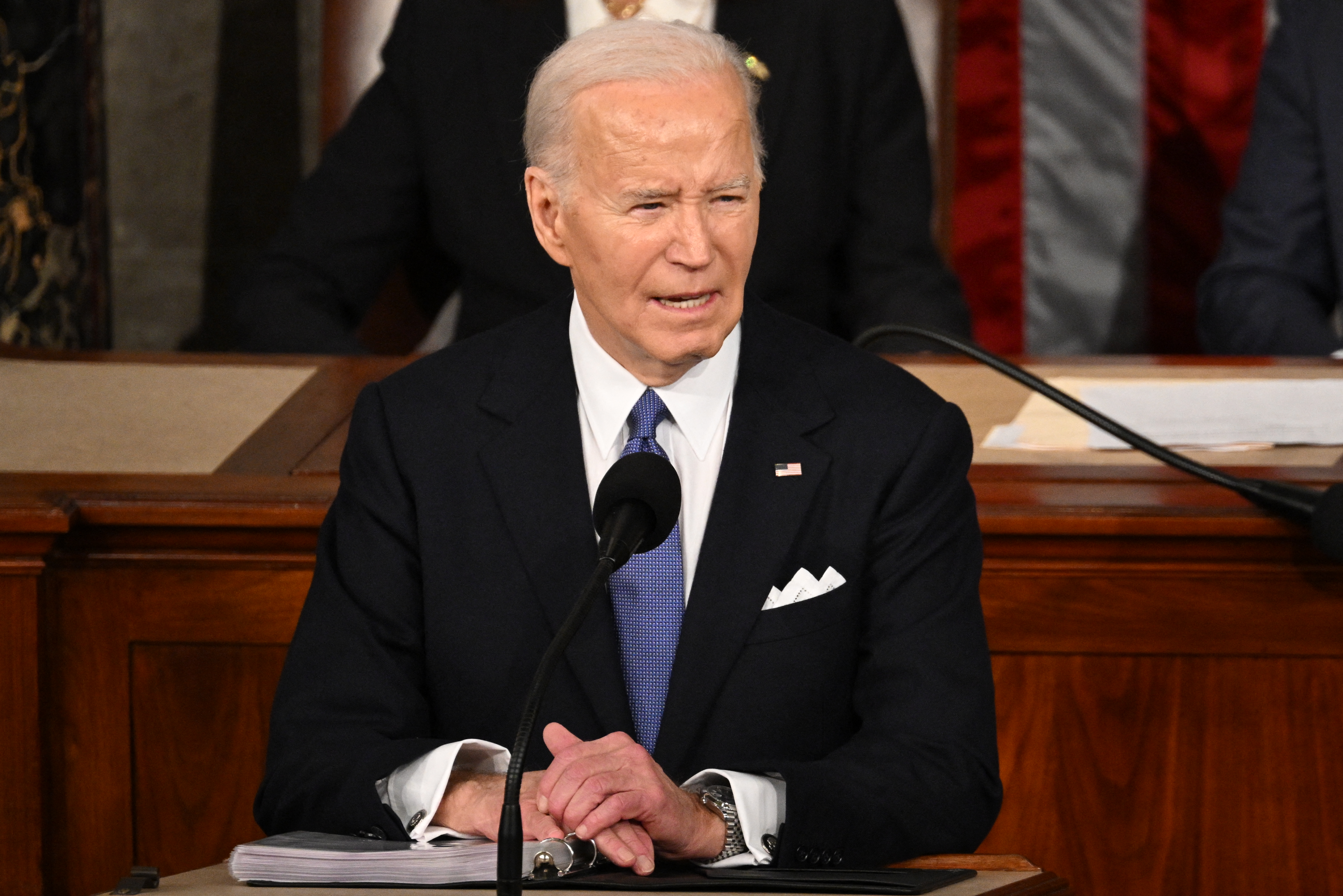 President Joe Biden spoke out against violence