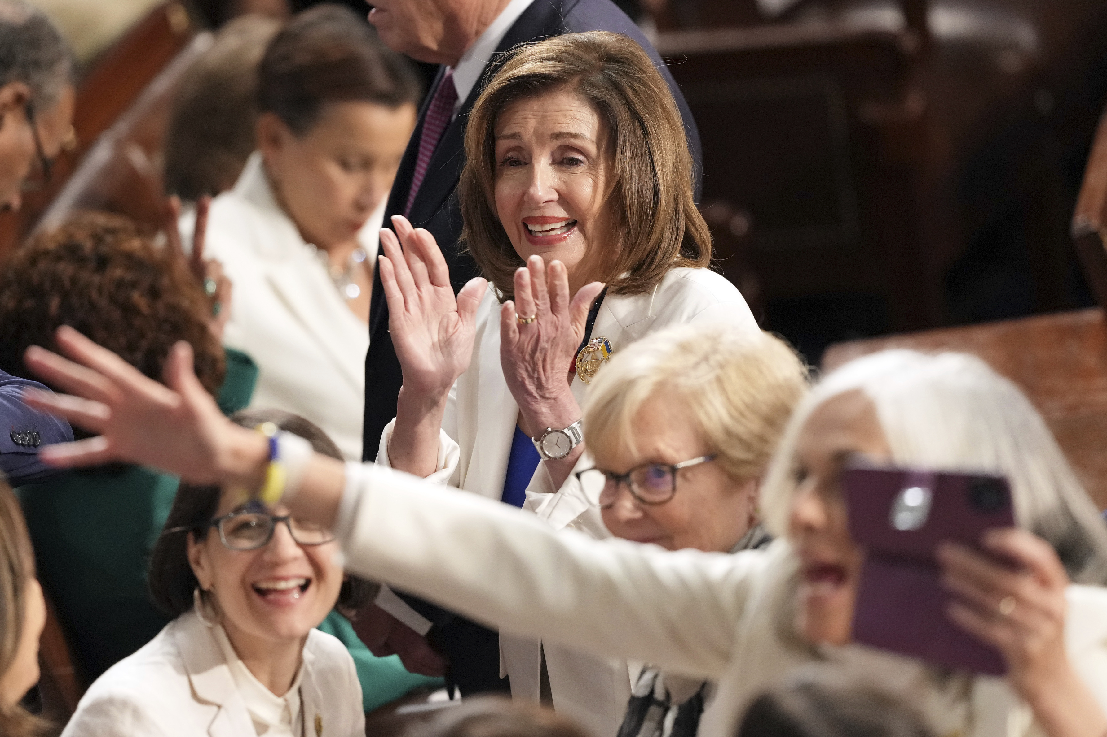 Wearing white to the SOTU address honors the women's suffrage movement