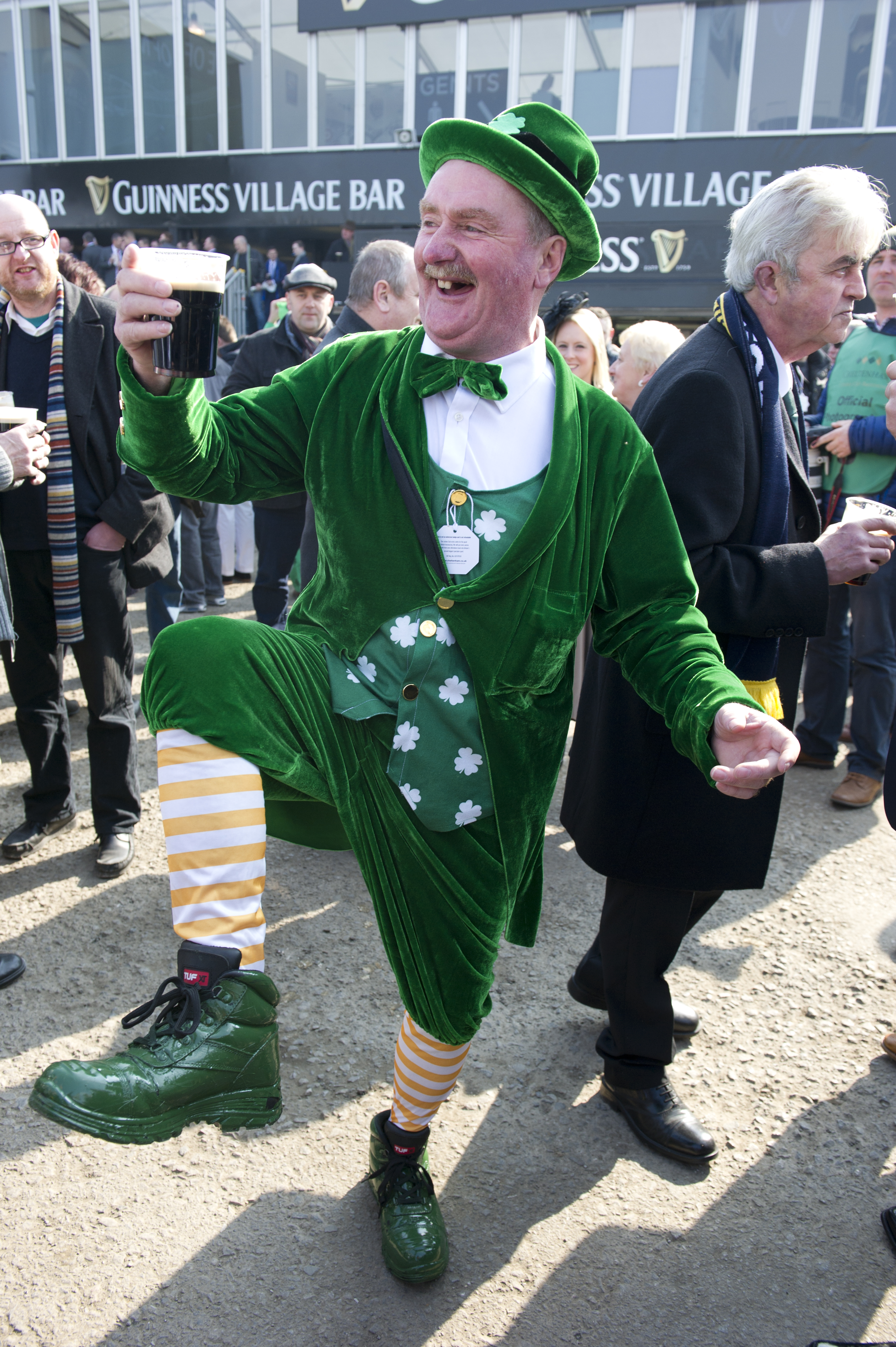 The Irish will takeover Cheltenham on Thursday - St Patrick's Day racing