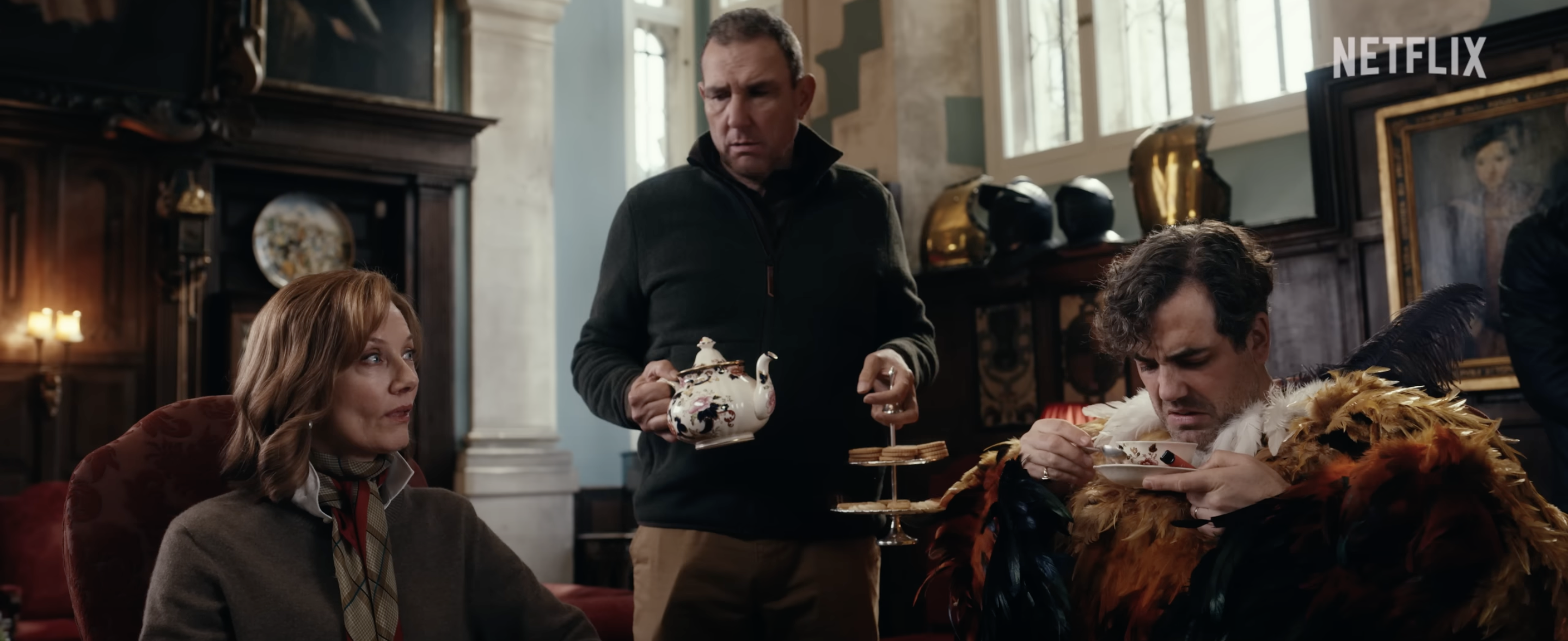 The 8-part series starring hardman Vinny Jones has claimed up the charts