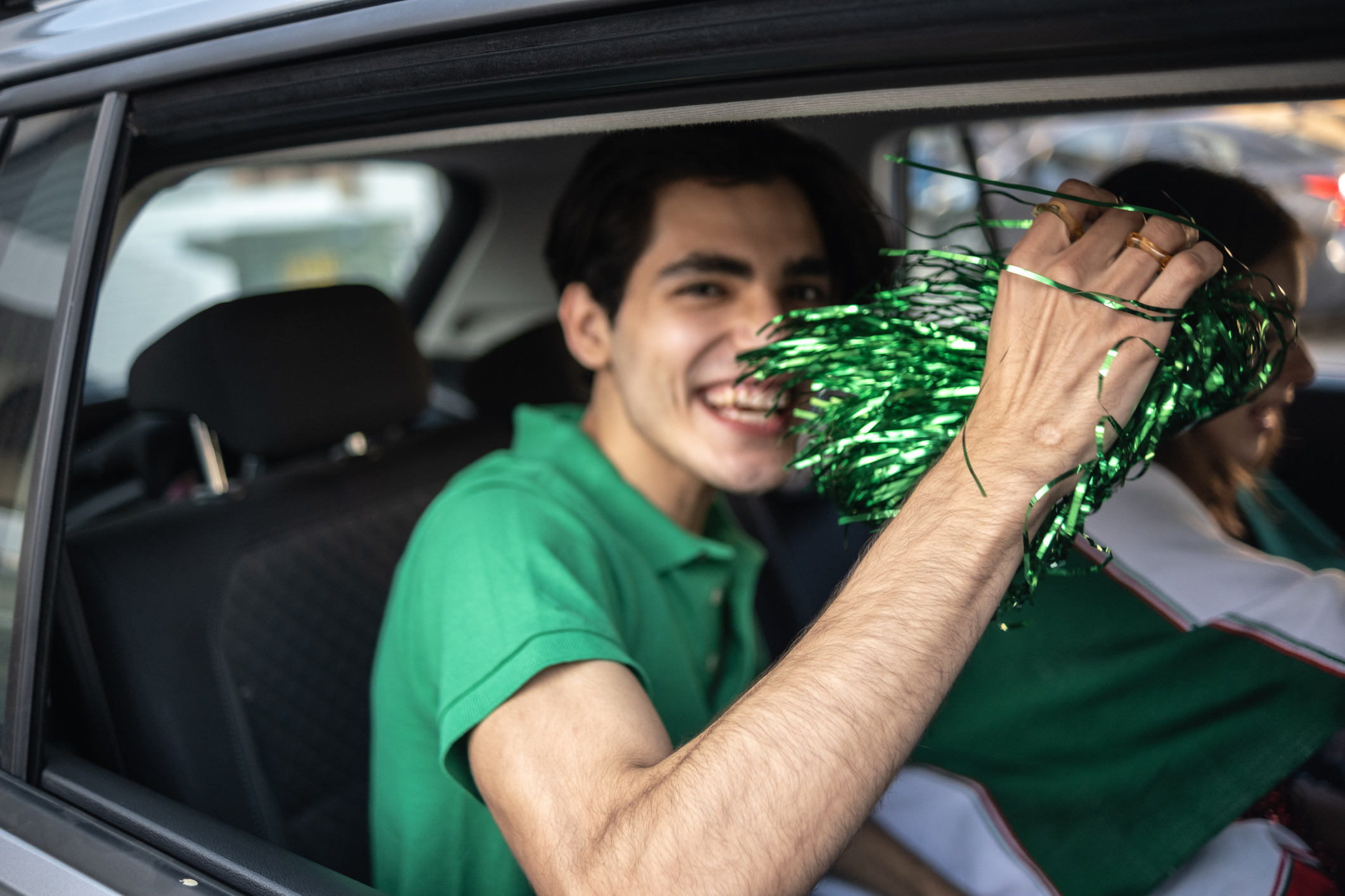 Sporting a festive costume or hat could also land you in trouble