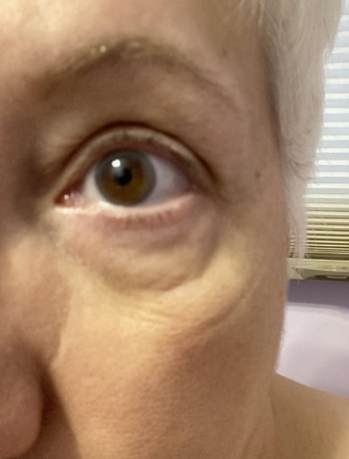 One shopper shared a photo of herself without mascara