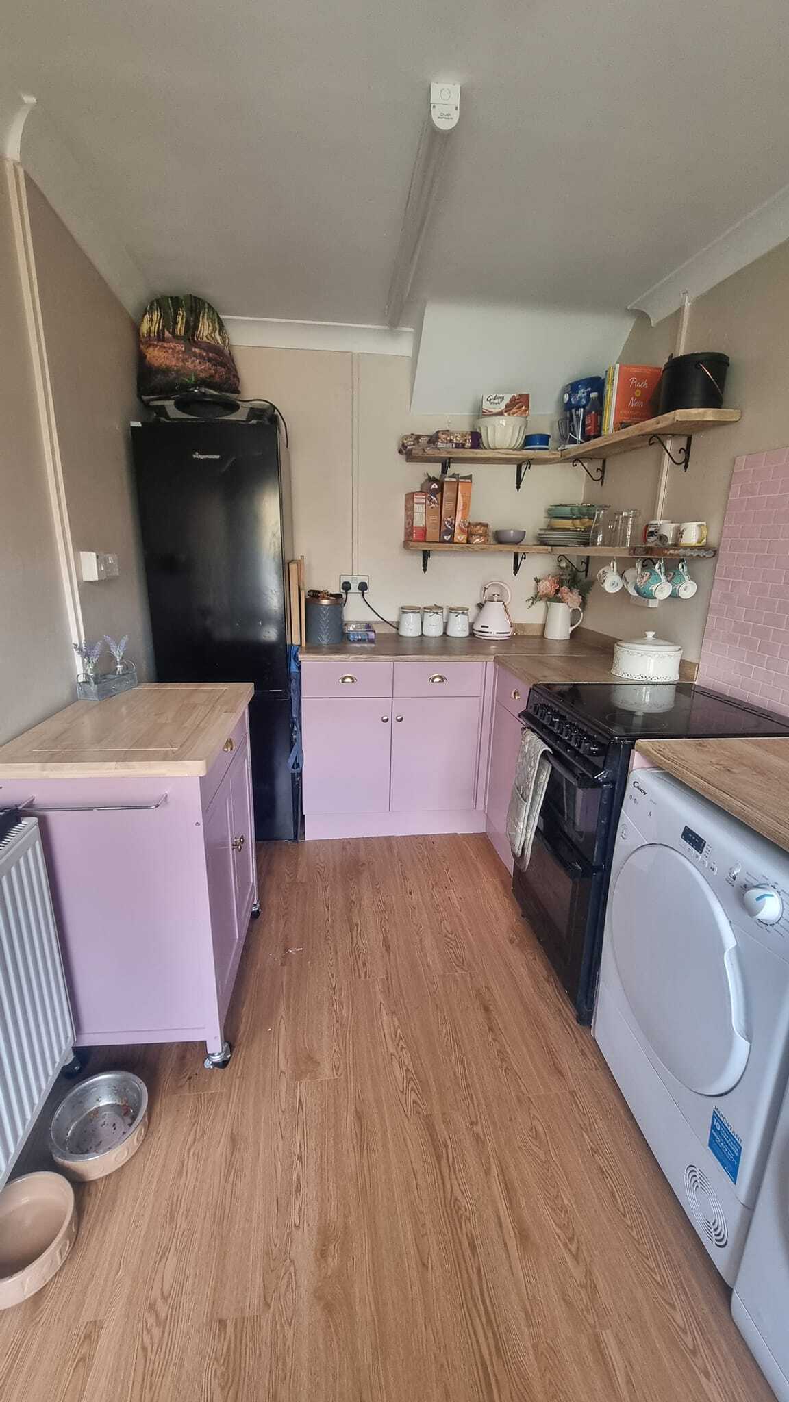 Social media users were impressed with Katie's new kitchen, and many described it as 'beautiful'