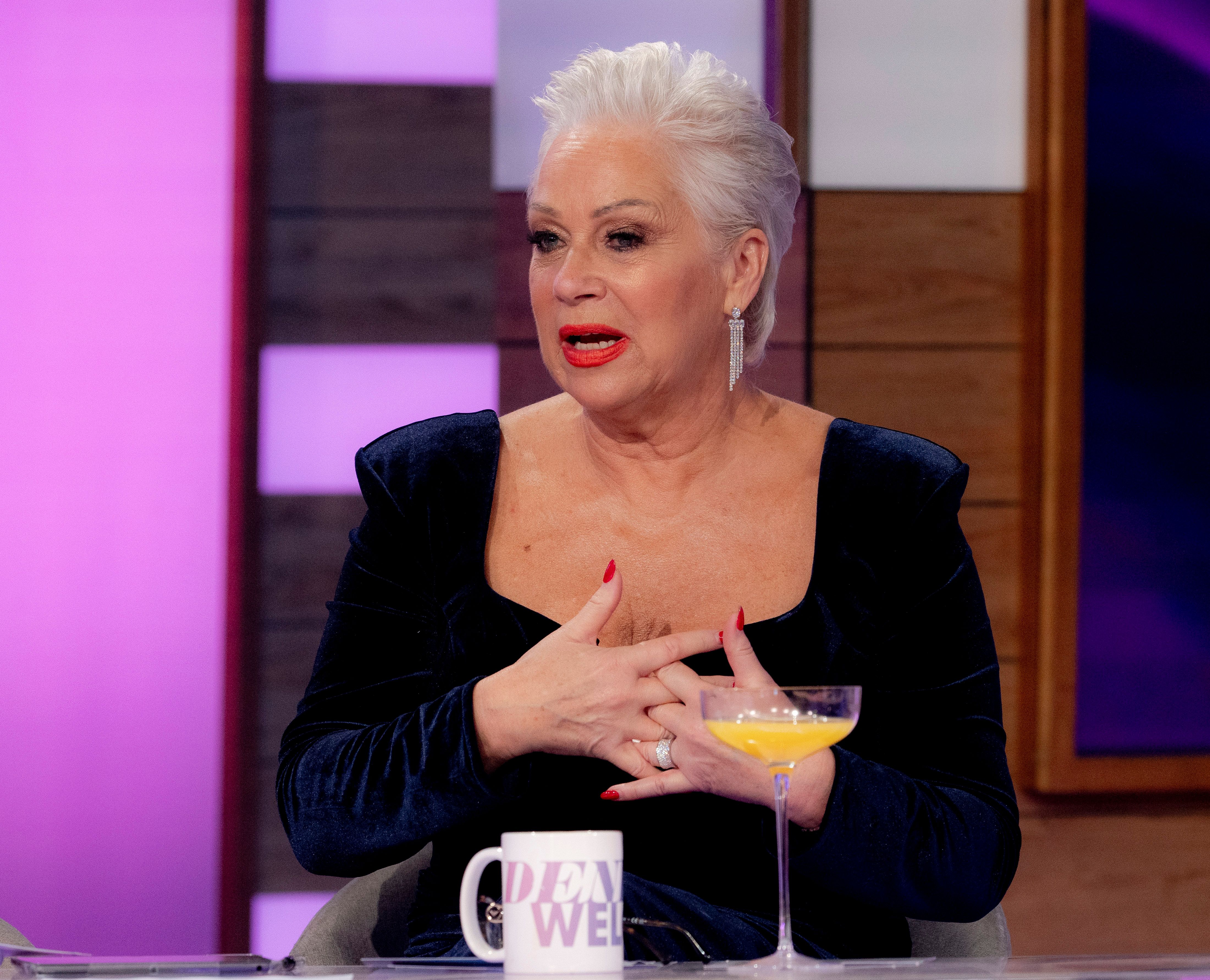 TV legend and Loose Women star Denise Welch appeared to share her feelings on Fern