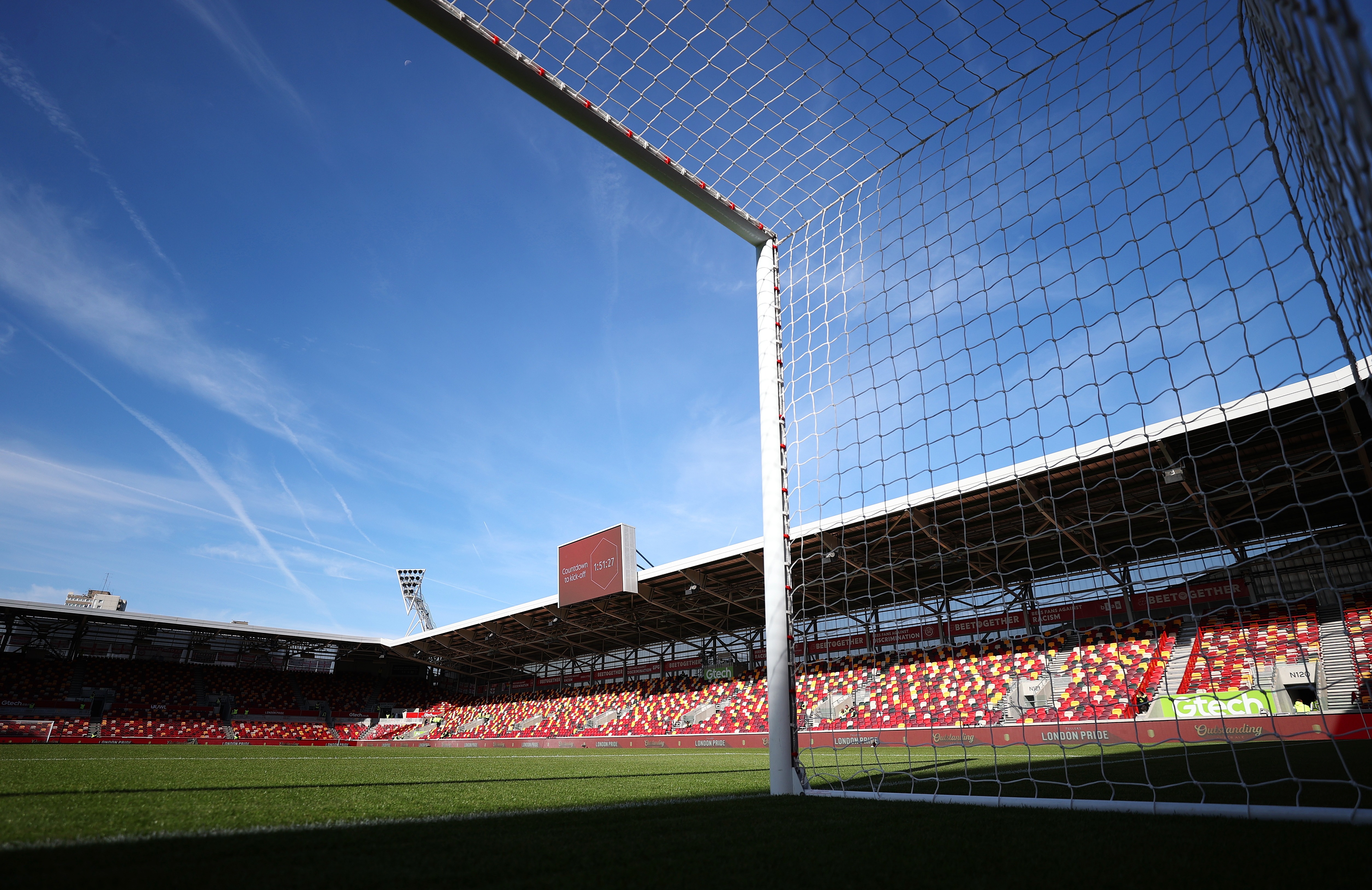 A rail sut-down for improvement works has hit Saturday night's return to Premier League actin at Brentford Community Stadium