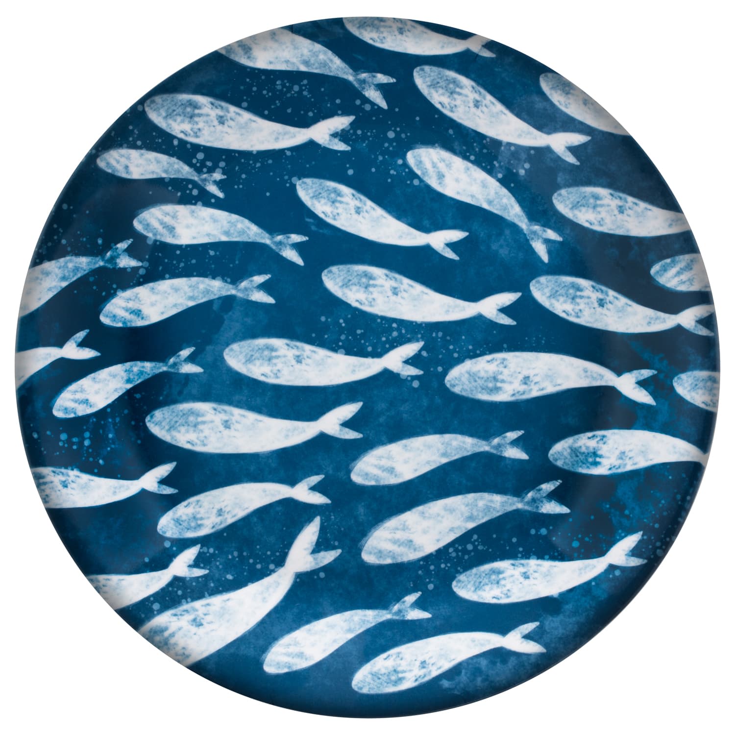 The 'Ocean Print Picnic Plate' is an easy way to add a splash of colour