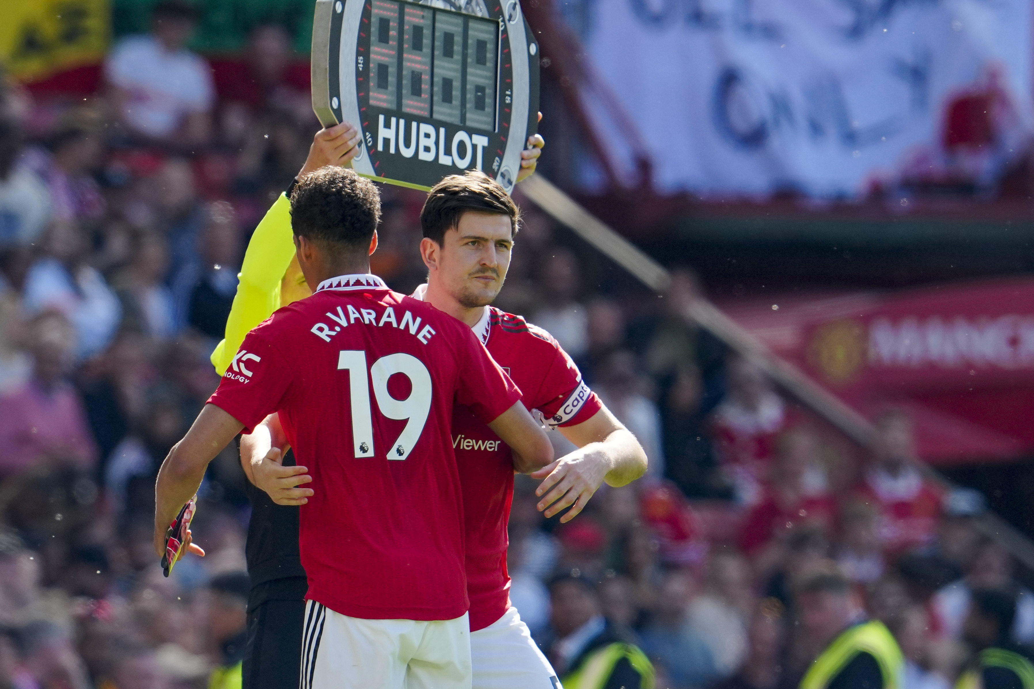 The futures of Raphael Varane and Harry Maguire are in doubt