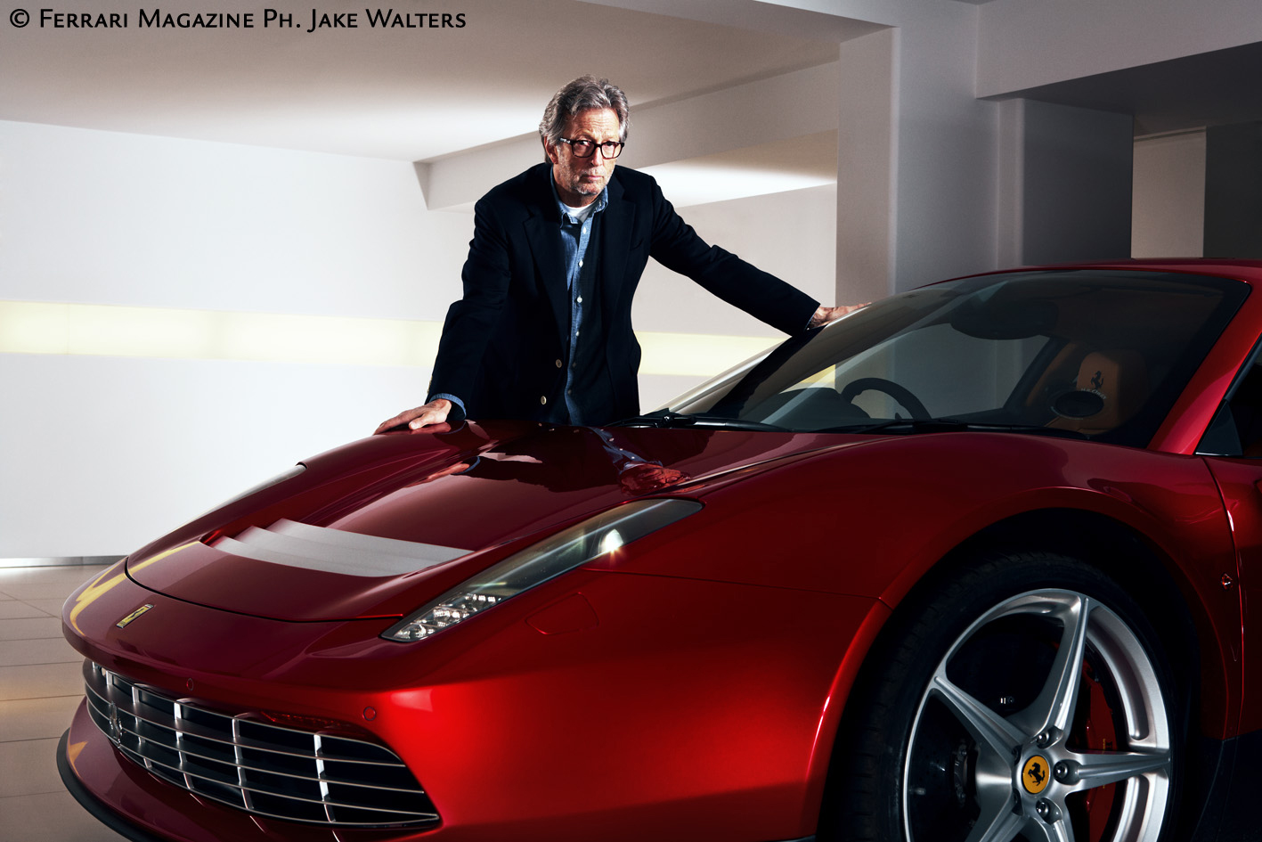 The Layla singer is especially known for his love of Ferraris