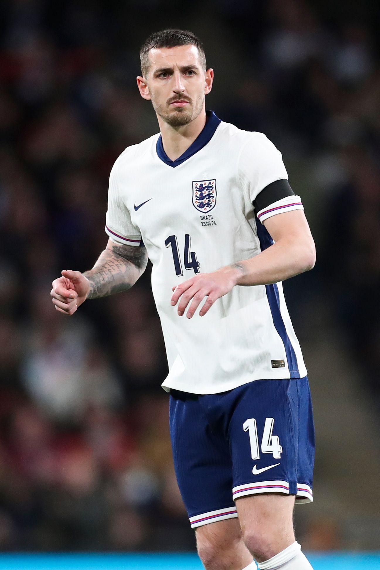 Dunk started for England in the recent international against Belgium