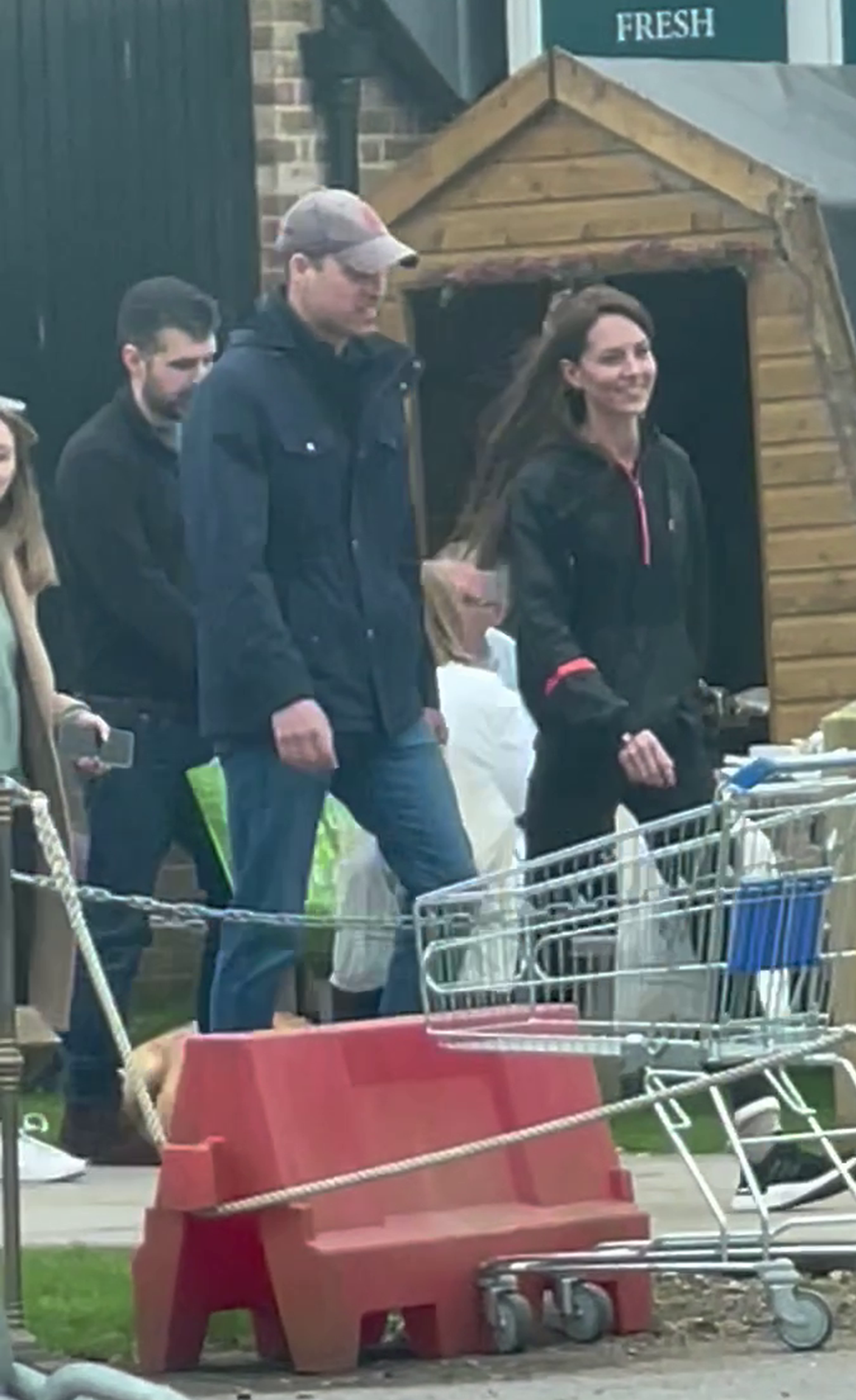 The Princess of Wales was spotted at Windsor Farm Shop