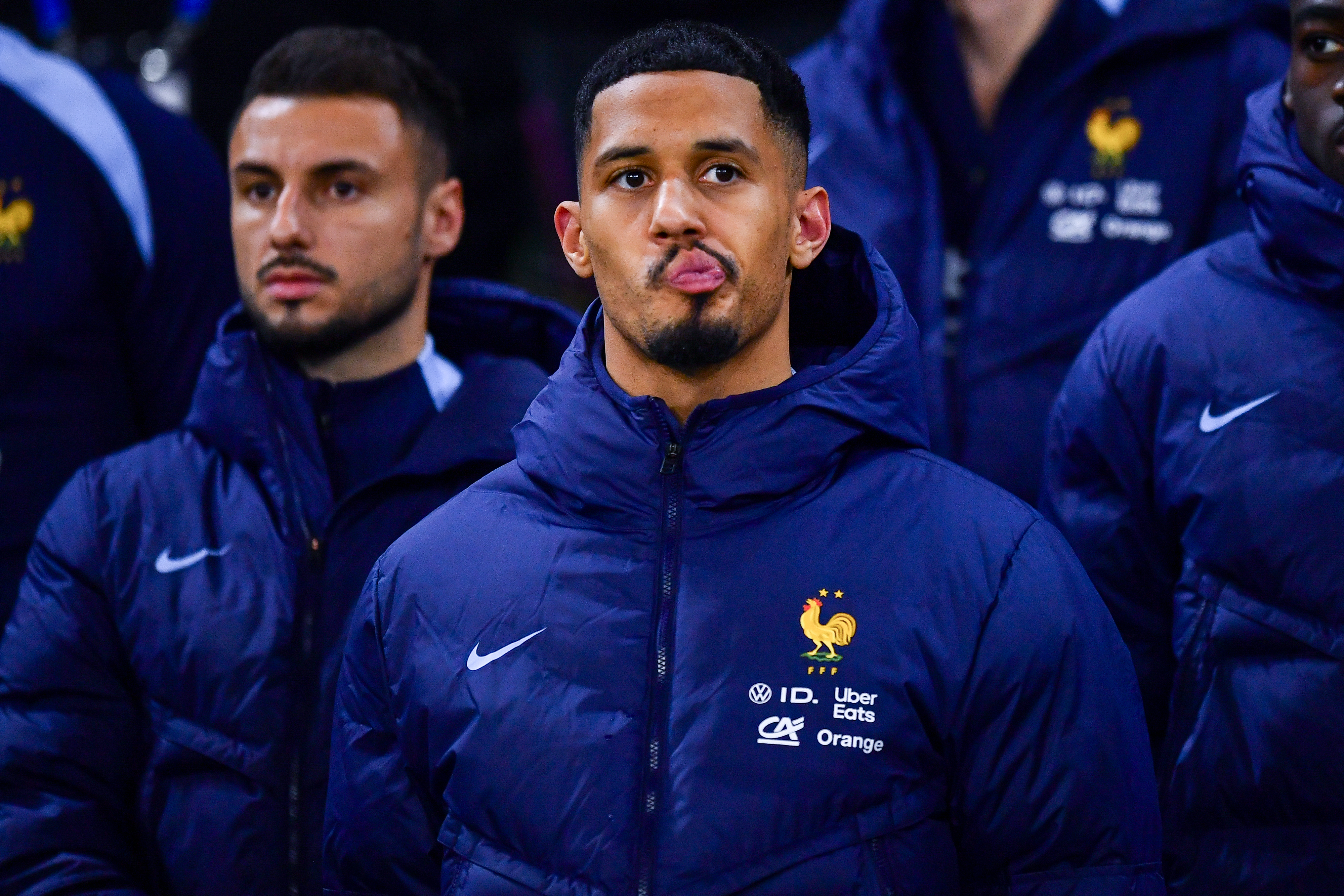 William Saliba has received criticism from France boss Didier Deschamps