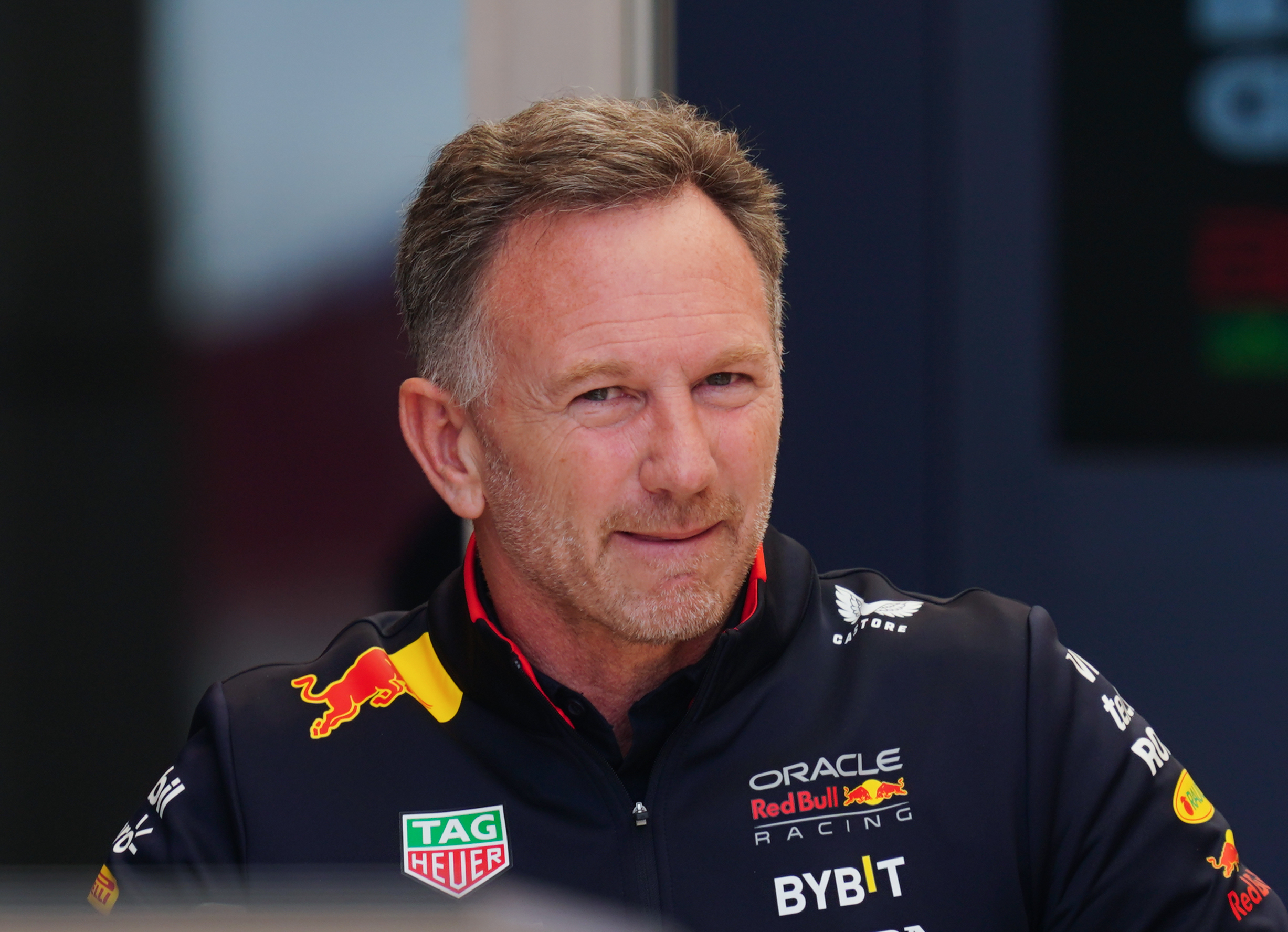 Christian Horner has been spotted today