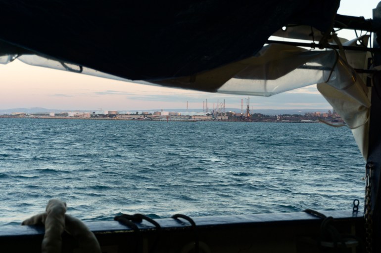 view of sea from boat 