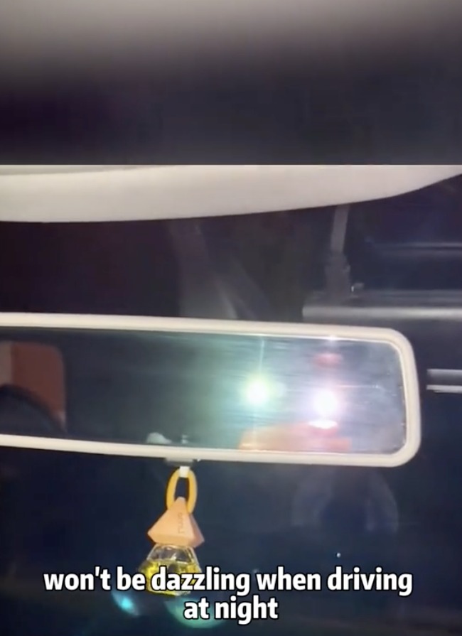 Glare can be distracting to drivers when they're driving at night