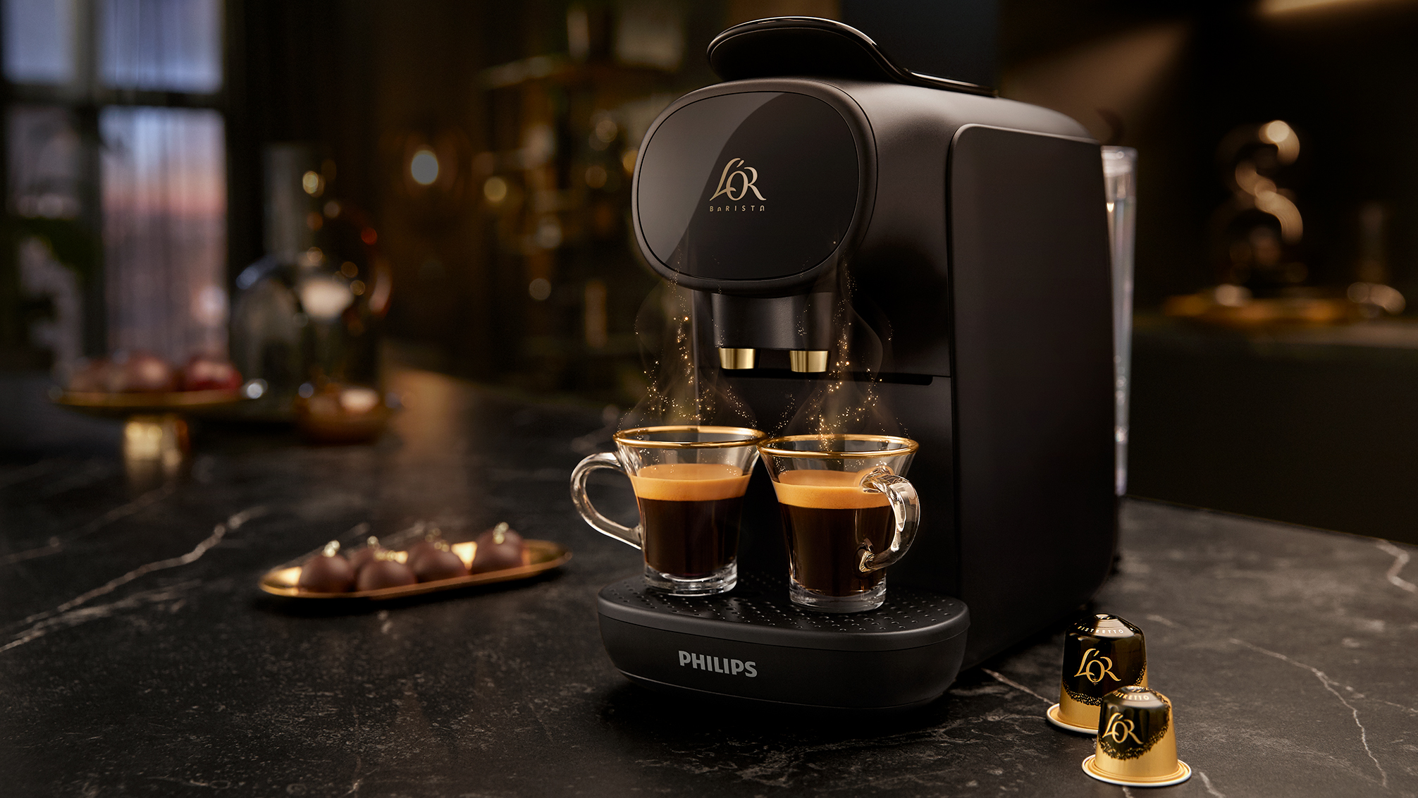 A dreamy machine for coffee lovers