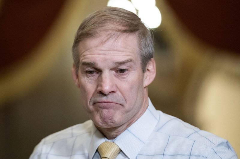 House Judiciary Committee Rep. Jim Jordan, R-Ohio, said Friday he has subpoenaed President Joe Biden ghostwriter Mark Zwonitzer, seeking audio and transcripts of conversations with the president. File Photo by Bonnie Cash/UPI