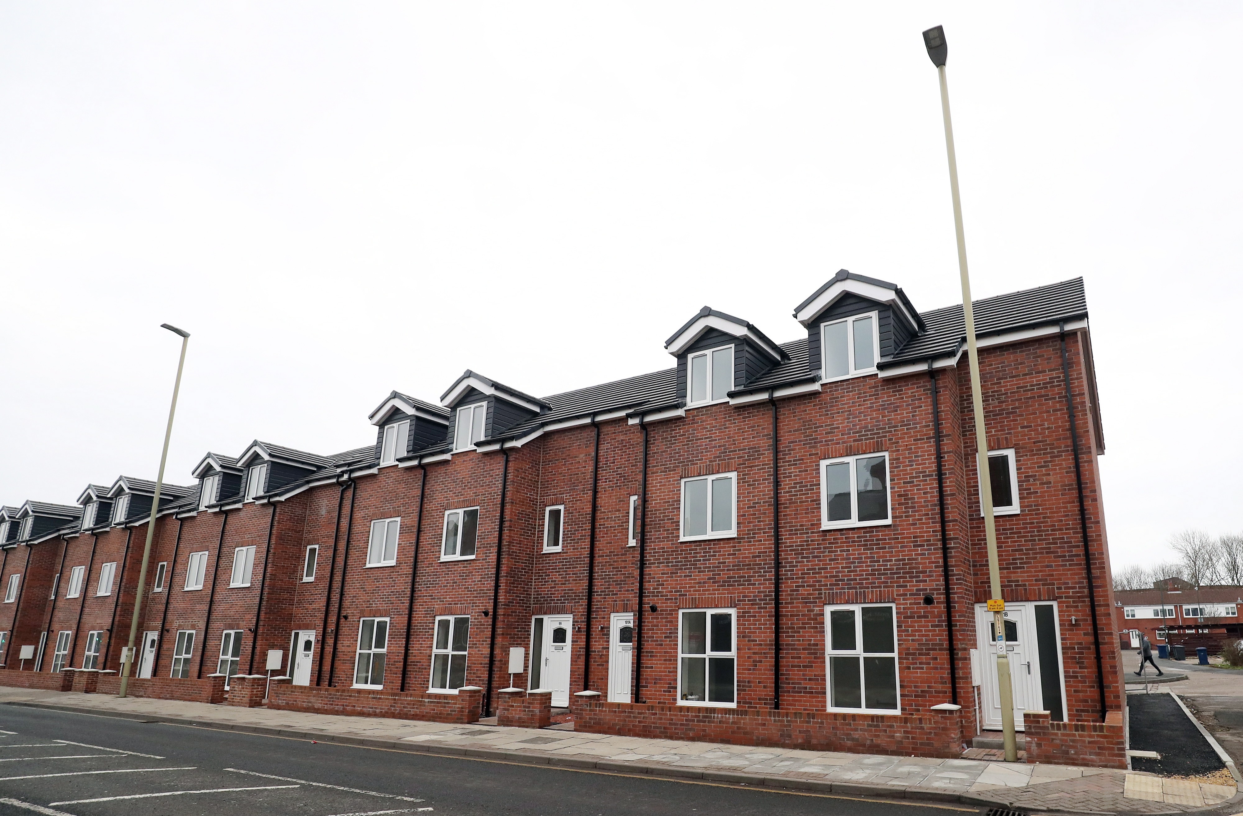 The homes in South Shields, South Tyneside