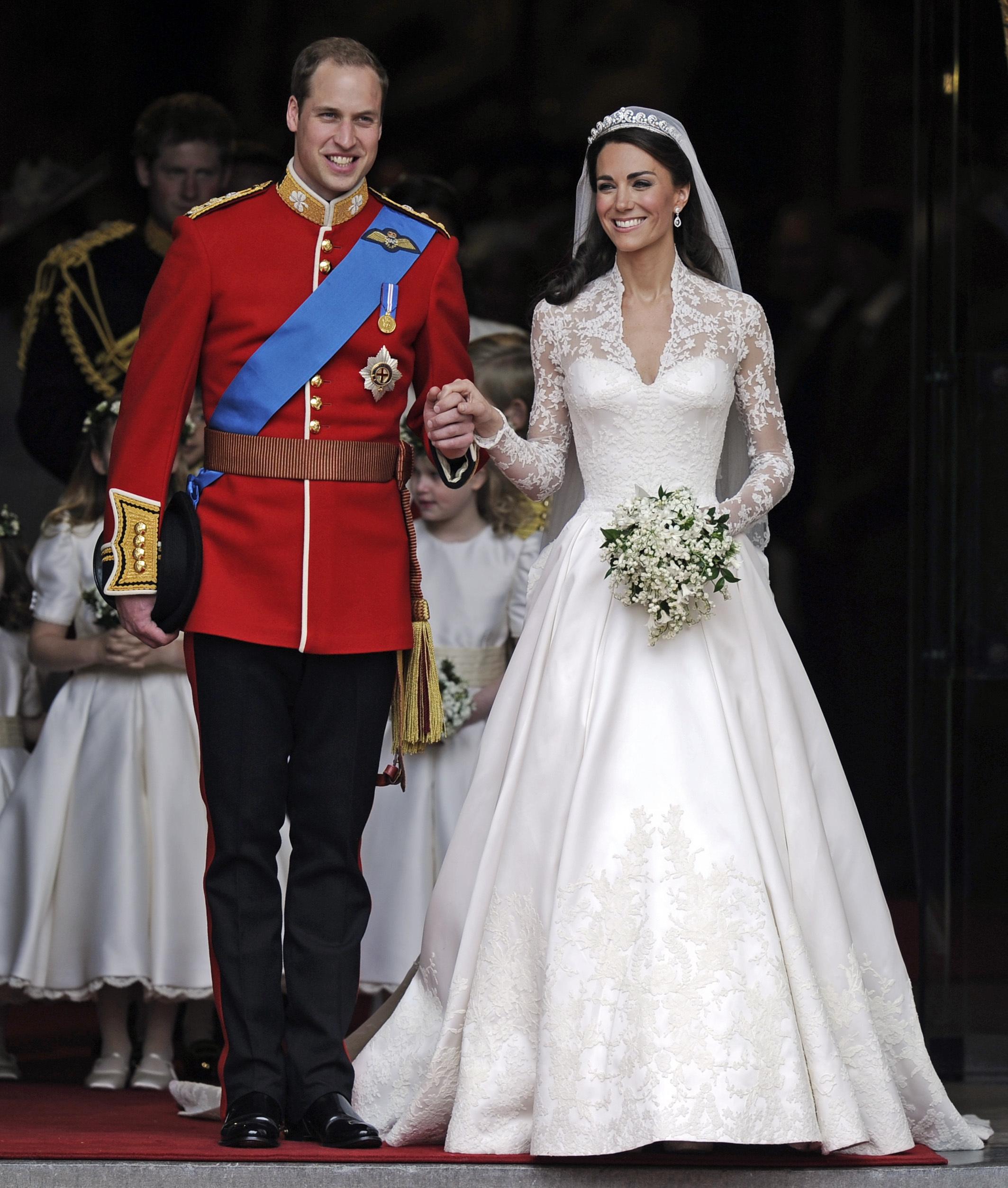  Kate Middleton and Prince William tied the knot in April 2011