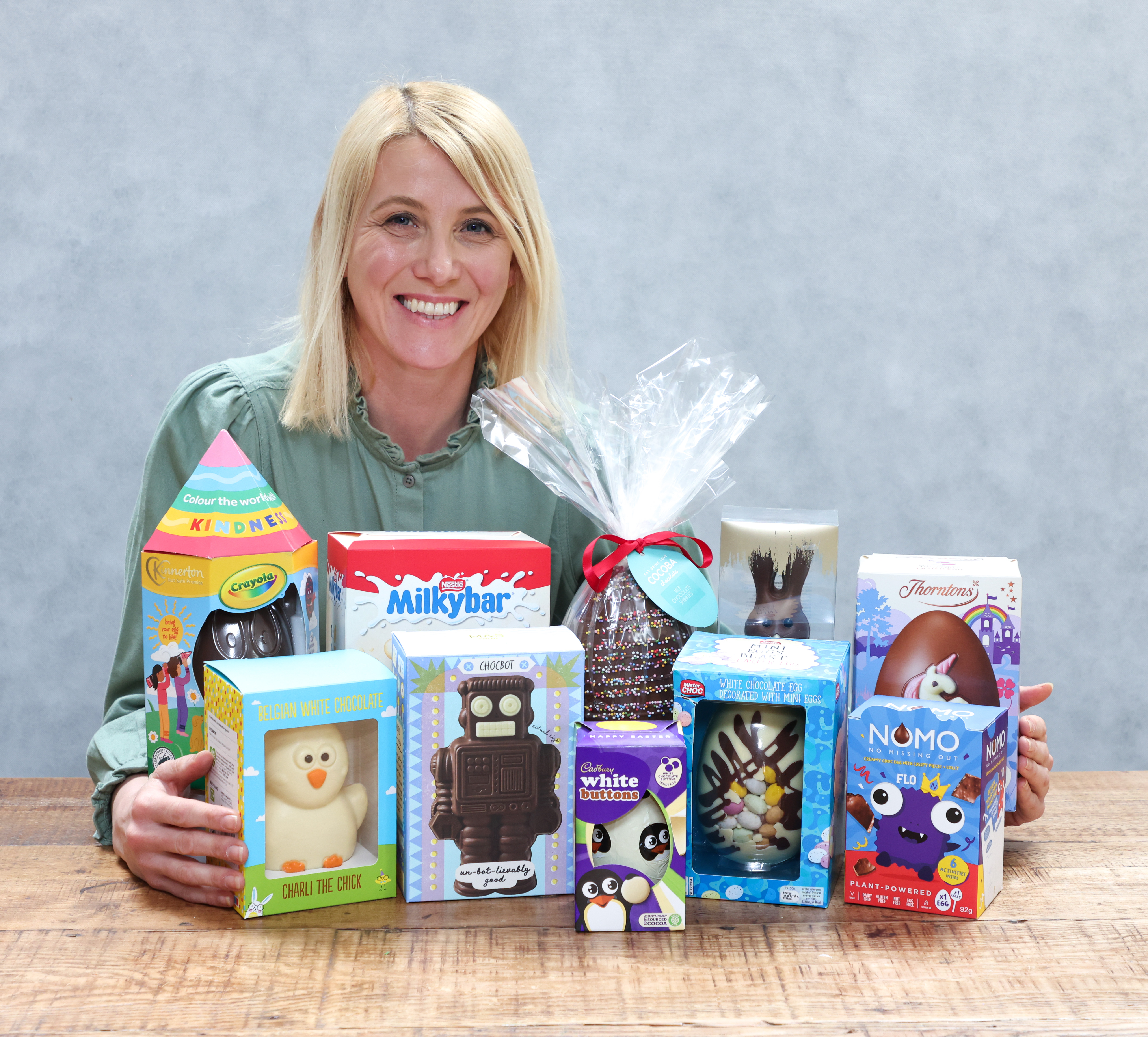 Lynsey Hope and her three kids put Easter eggs for children to the test