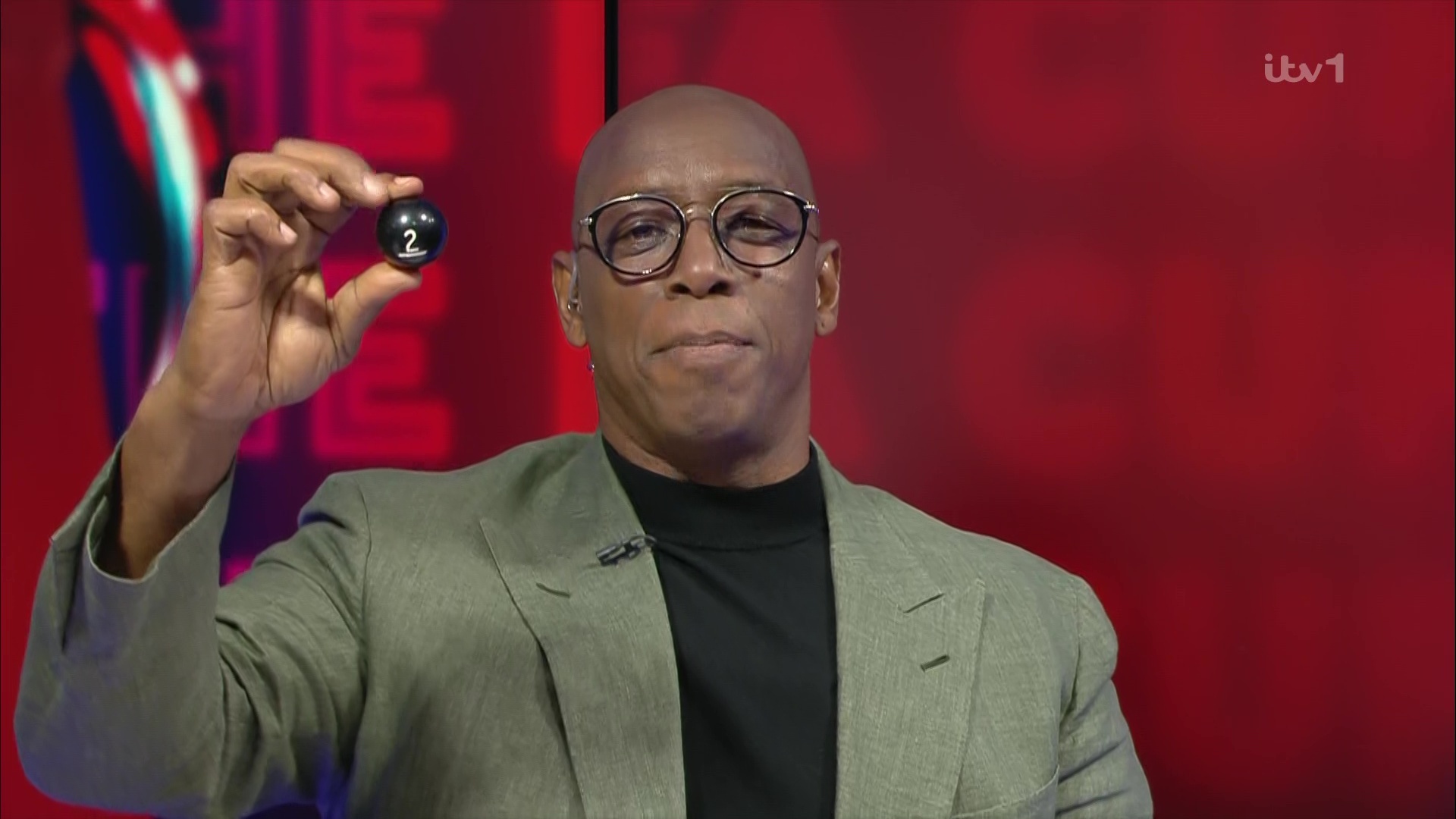 Ian Wright 'channelled his inner Rod Stewart' for the FA Cup semi-final draw