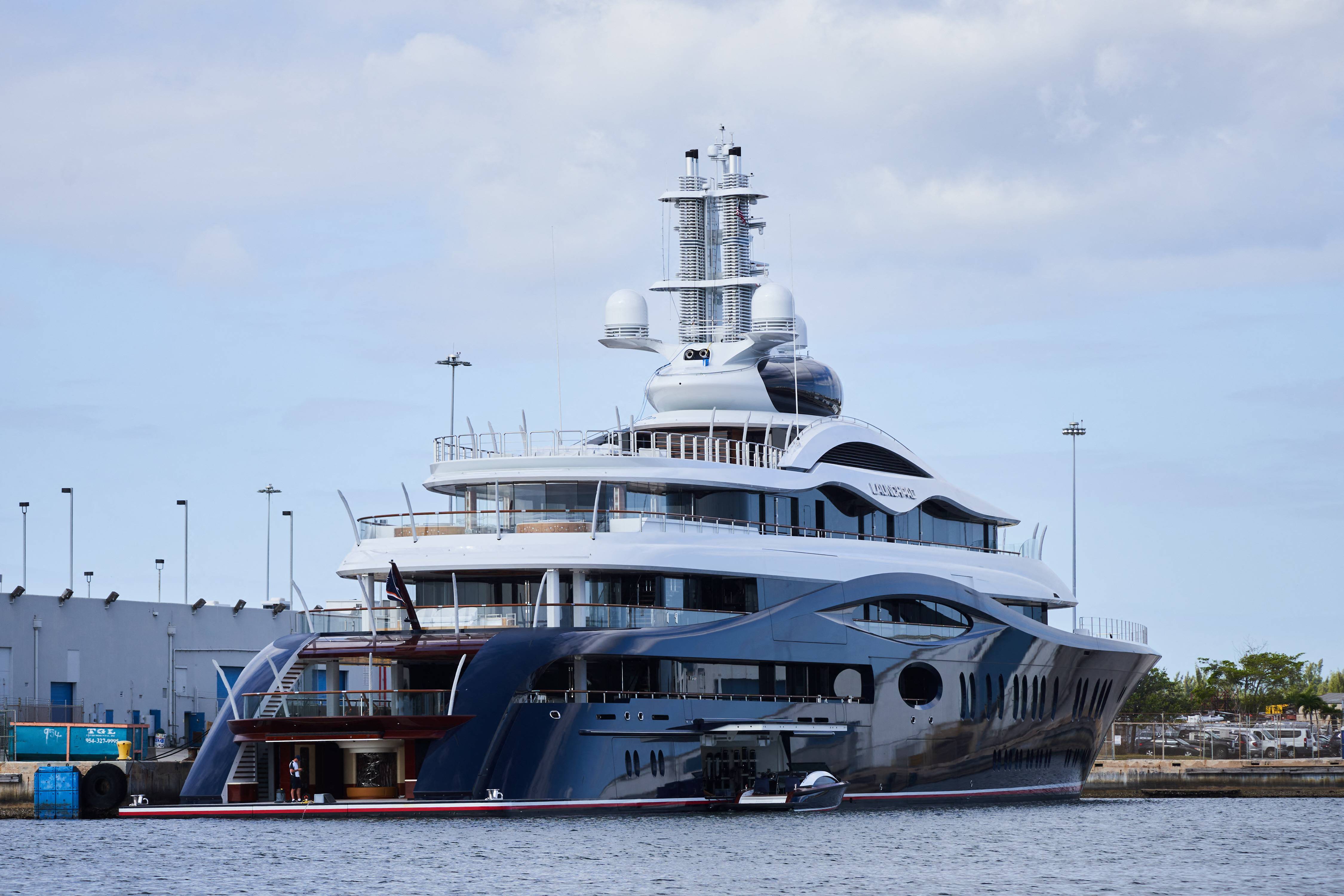 Mark Zuckerberg's $300 million mega yacht arrived in port just days after the billionaire's 40th birthday