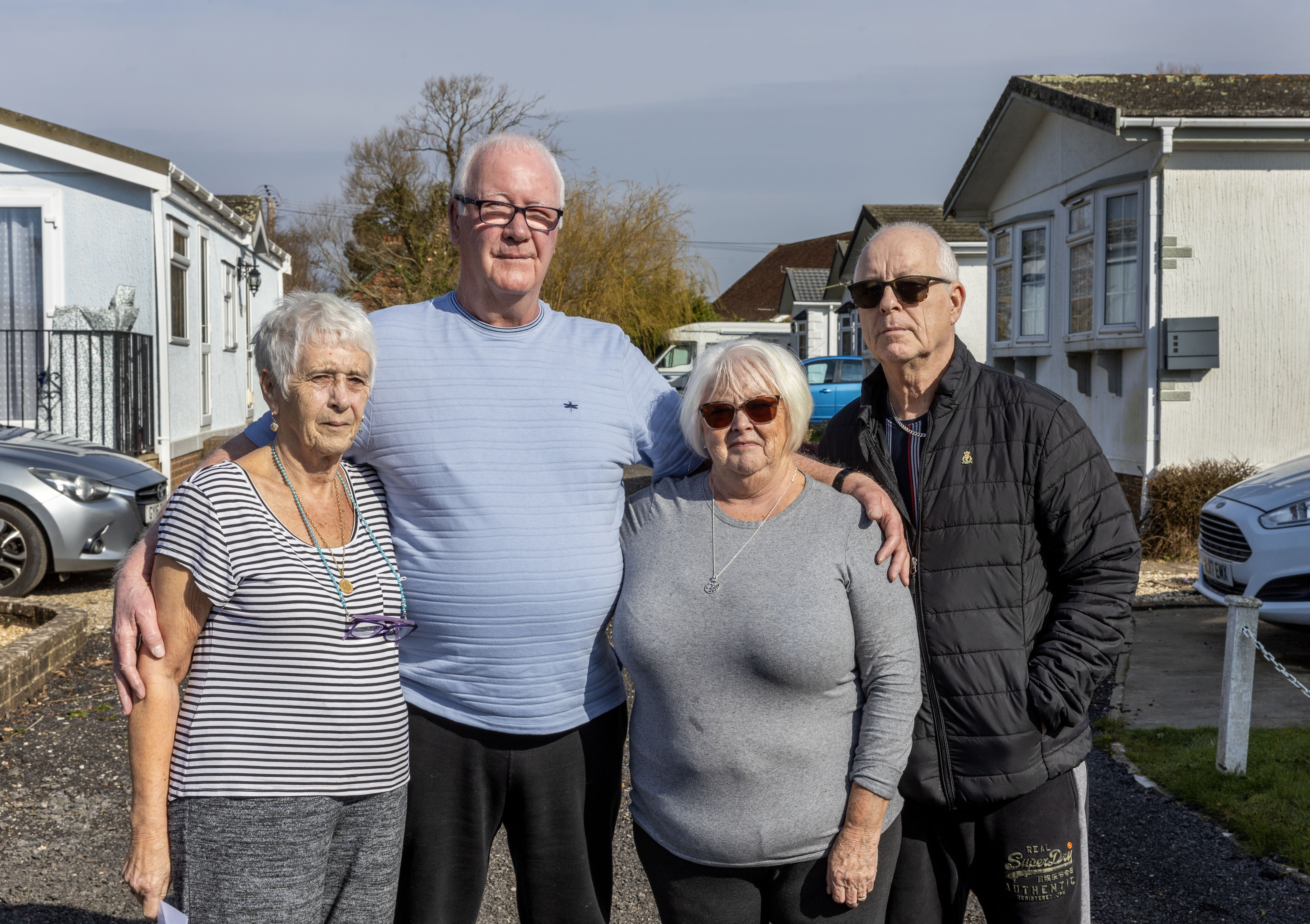 Fuming residents of the Old Canal caravan park in Bognor Regis, West Sussex, are fed up with the flooding cesspit