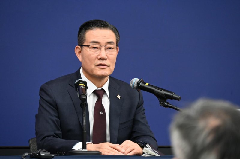 South Korean Defense Minister Shin Won-sik said Monday that North Korea's economy is showing signs of improvement thanks to its arms deal with Russia. Photo by Thomas Maresca/UPI