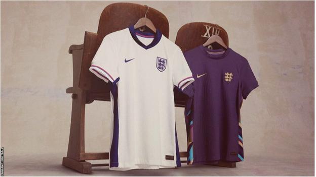 England have just released their new home and away kits for the Euros