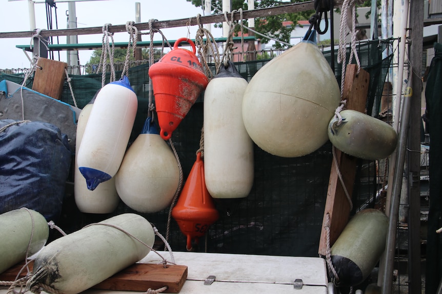 Boatbuilder in his workshop and shots of his tools