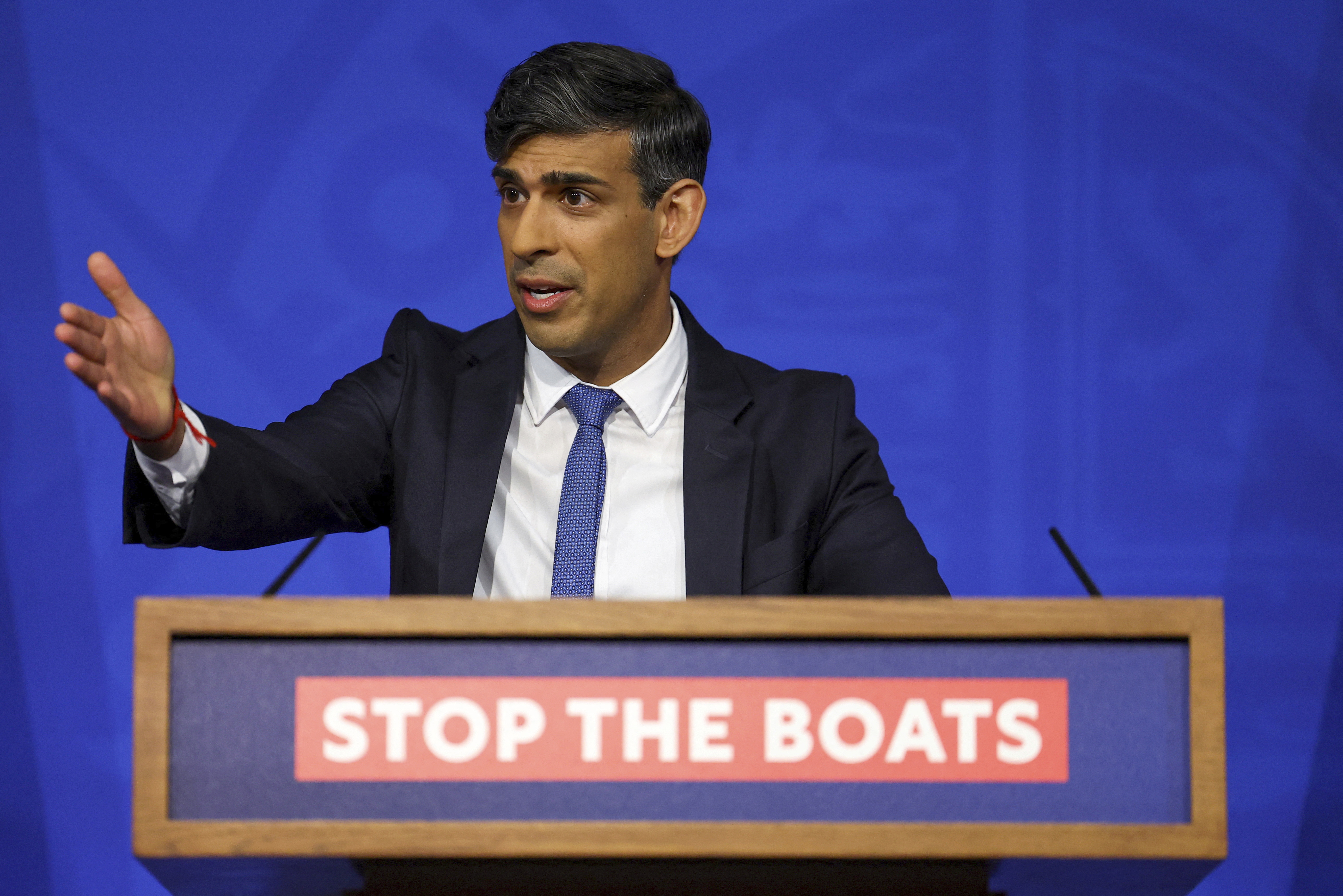 Rishi Sunak defended his Rwanda policy after five asylum seekers drowned in the Channel today