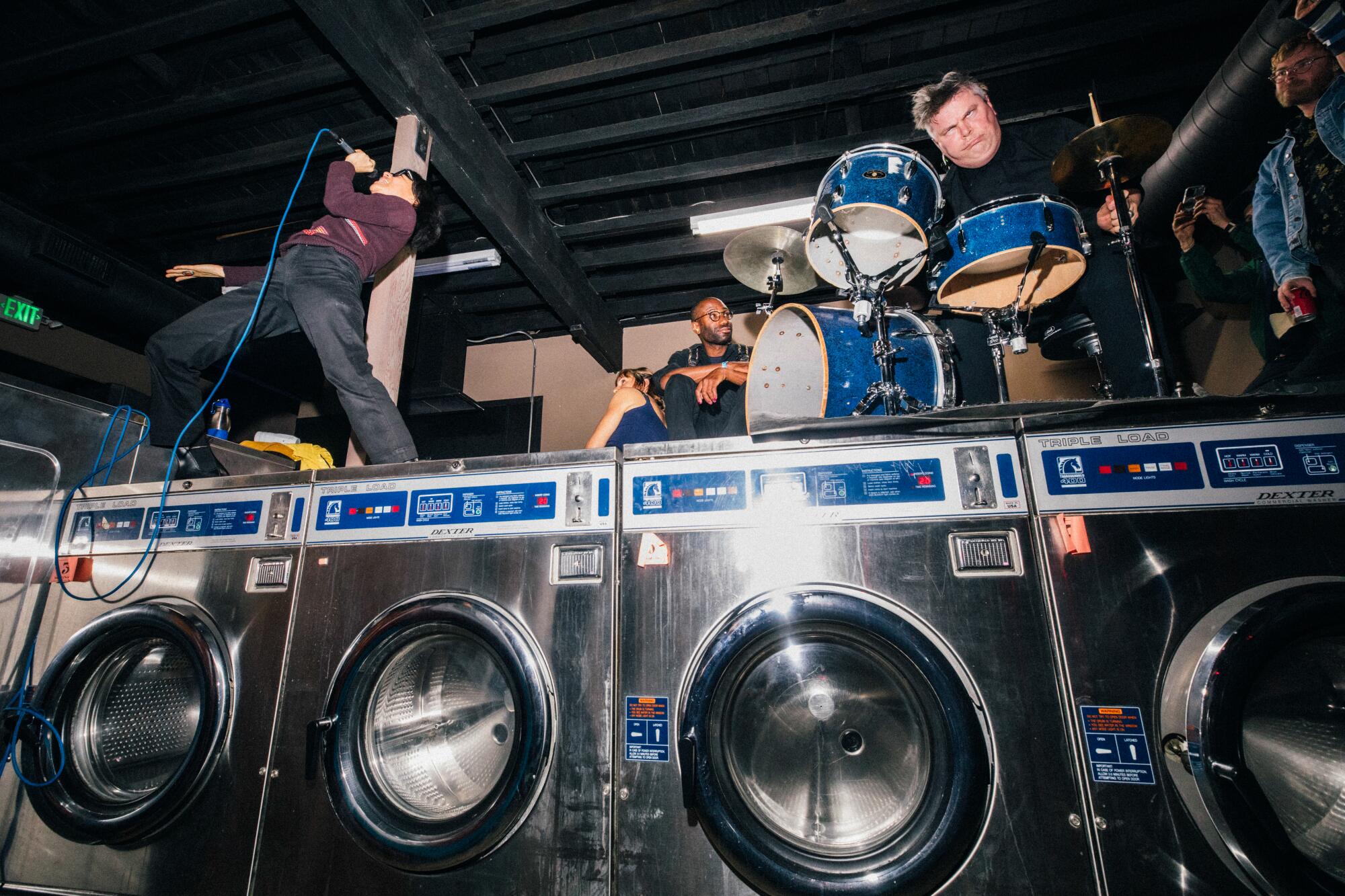 Muscle Beach performs at Laundry Wand.