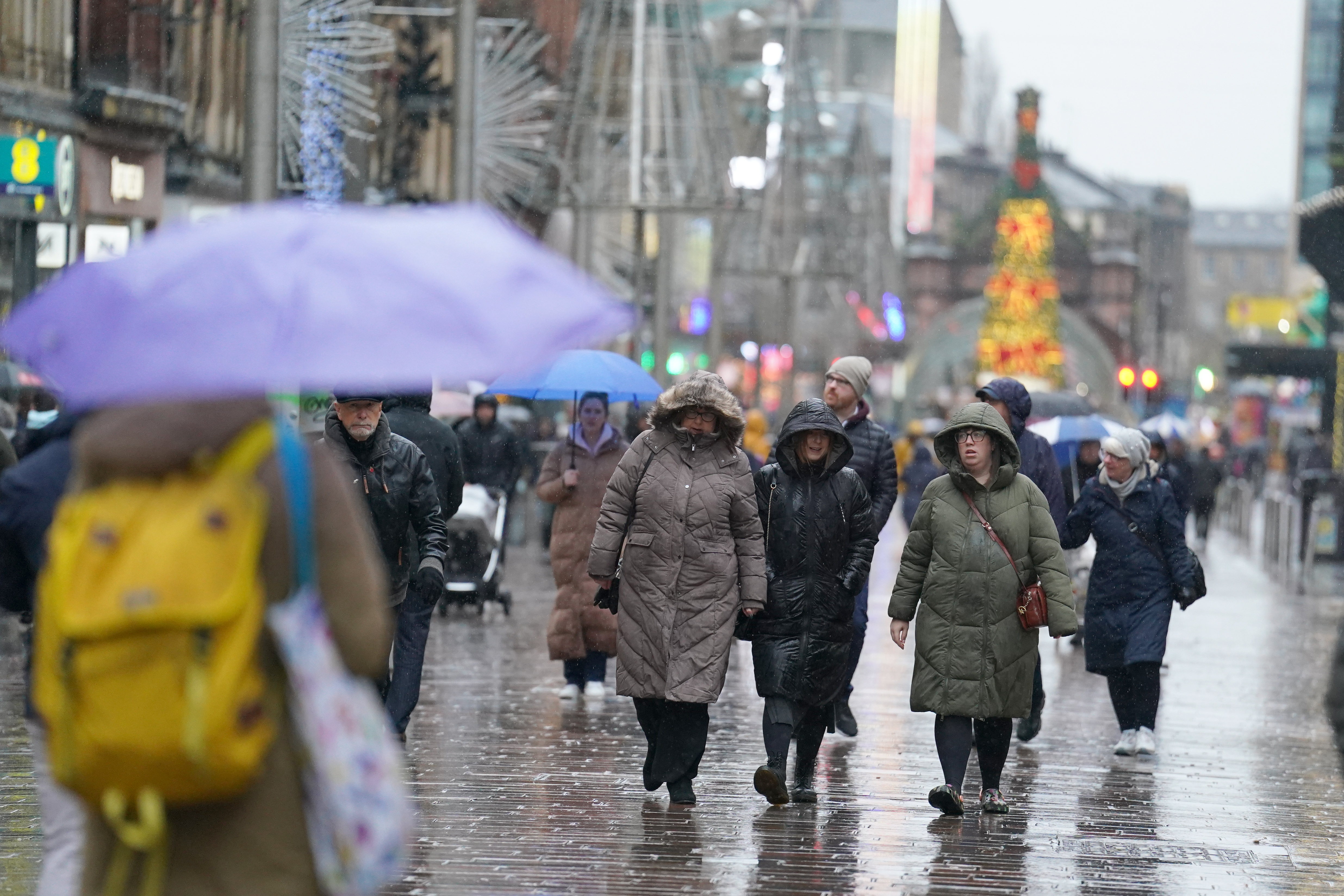 Heavy rain is forecast to hit on Friday