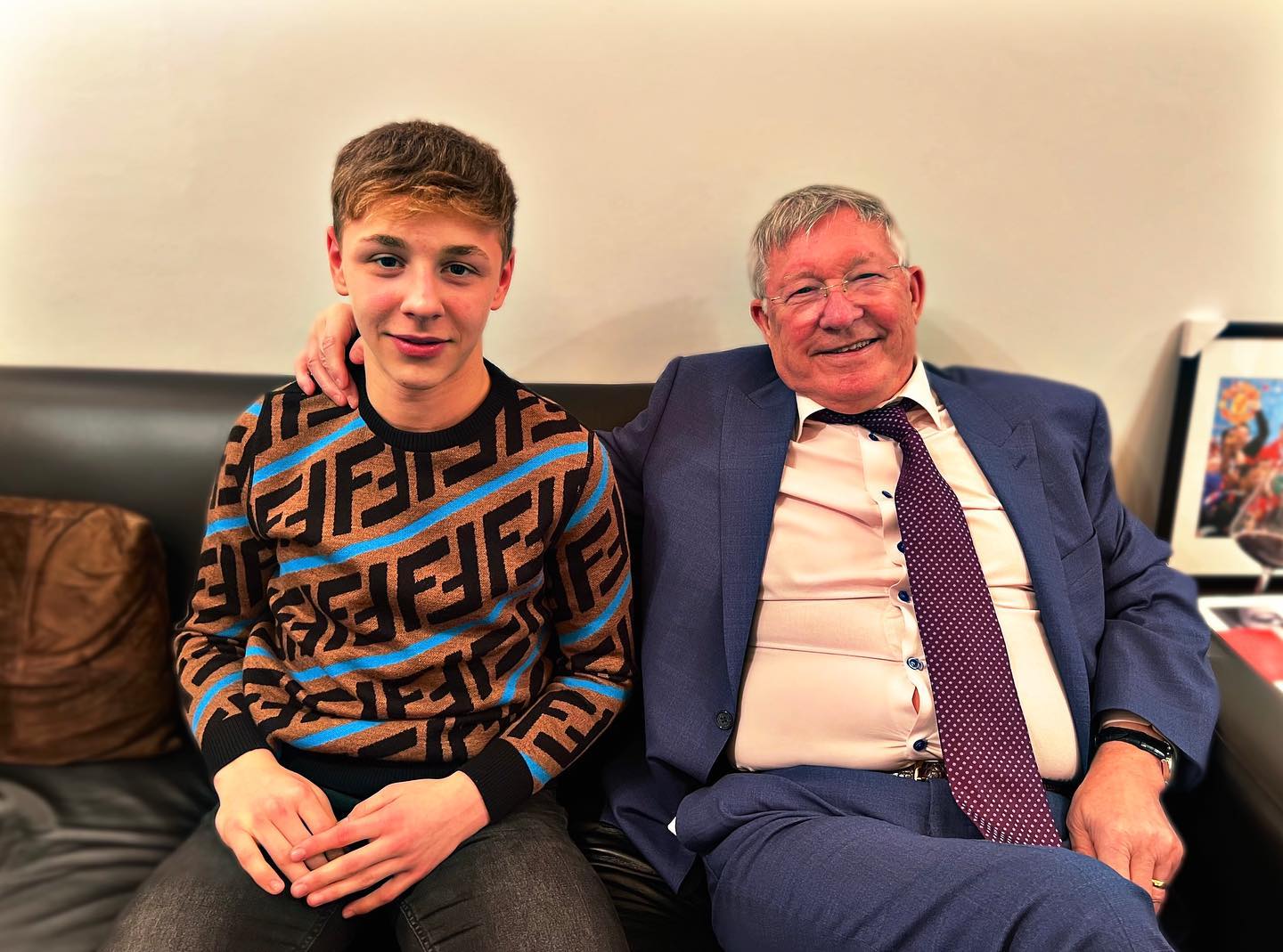 Amir Ibragimov has previously met Sir Alex Ferguson