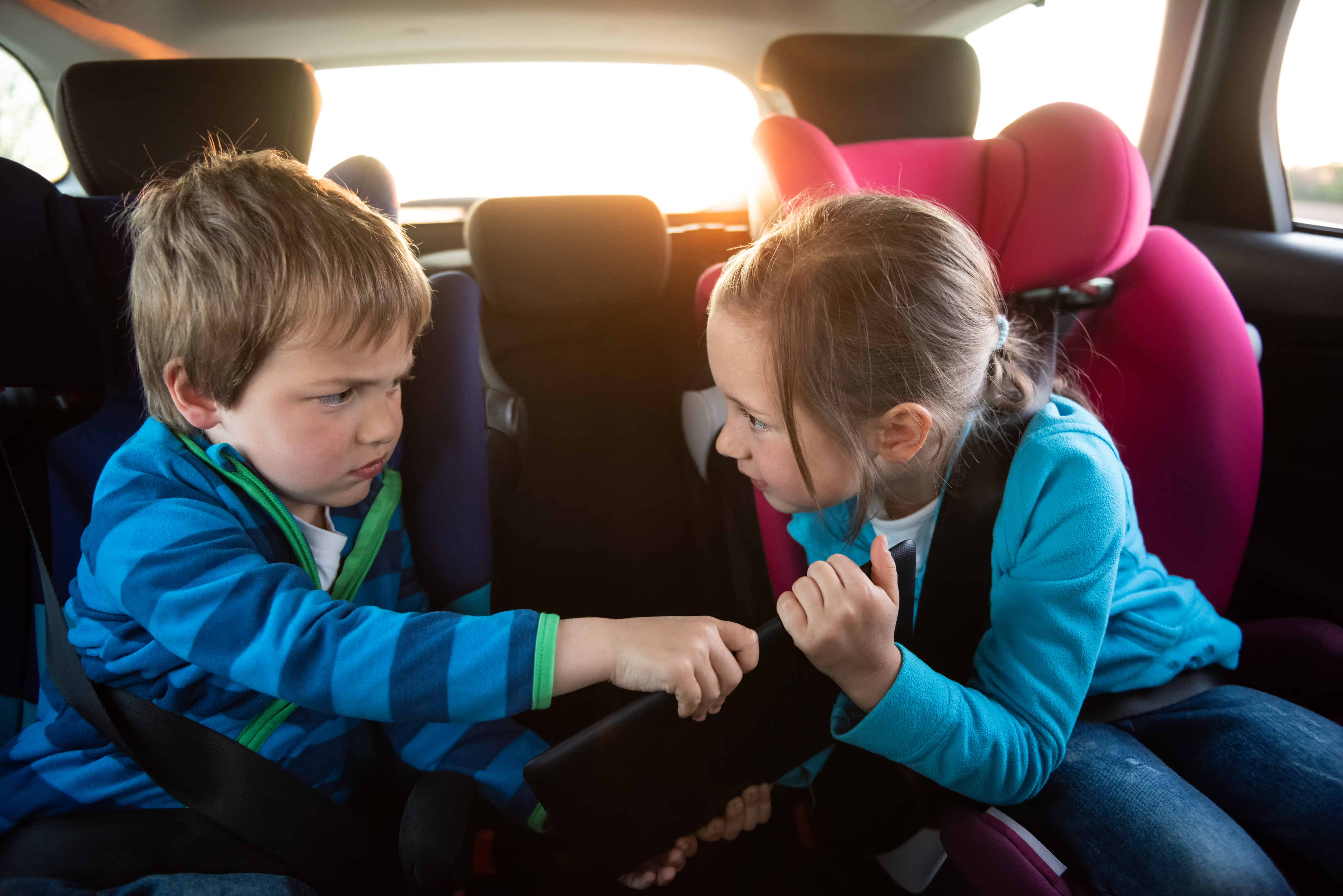 Any passenger under the age of 12 or below a height of 135cm must be secured in a car seat