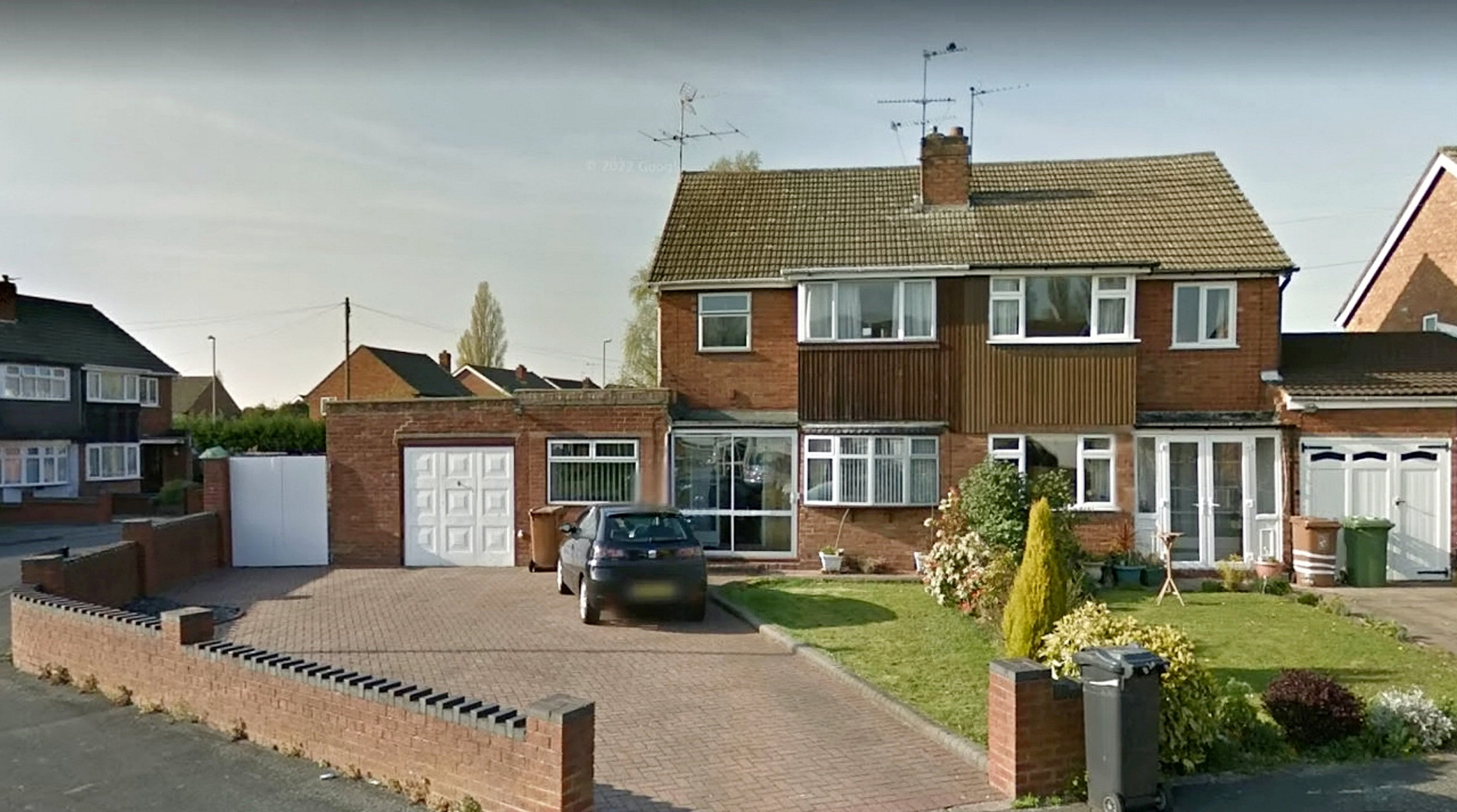 The couple replaced their 1960s semi with the new home - without getting planning permission