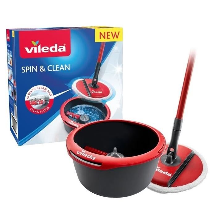 The Vileda Spin & Clean mop set is on offer at Vileda.co.uk for £23.79