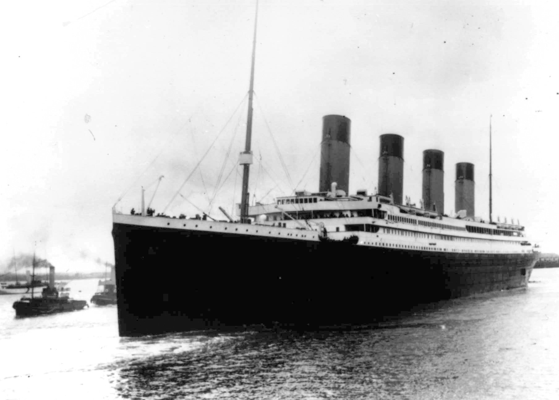 The Titanic sank in 1912, killing 1,500 on board and leaving only 700 survivors