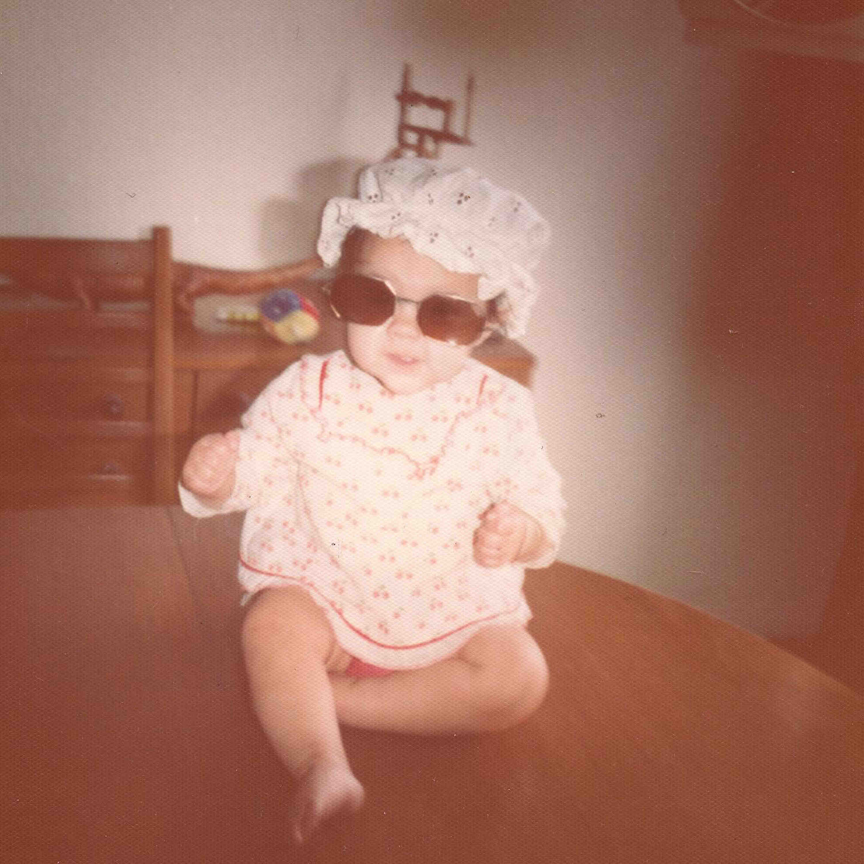 Victoria as a baby