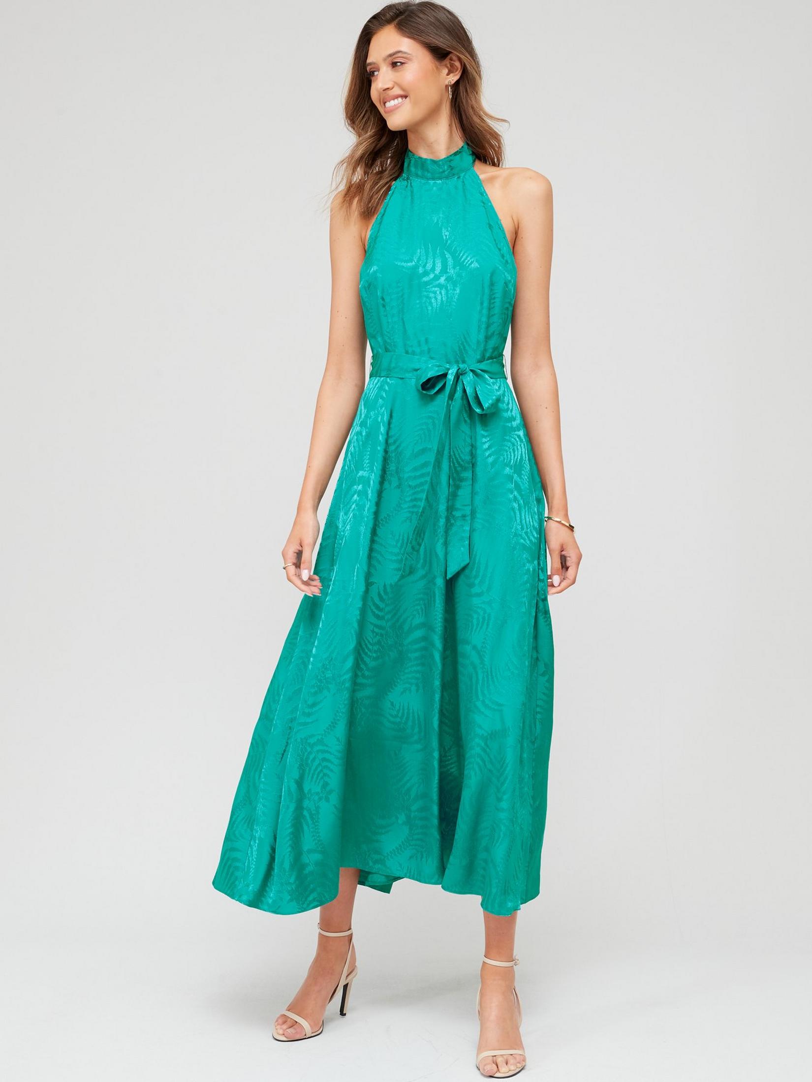 Get ready for summer with this turquoise dress