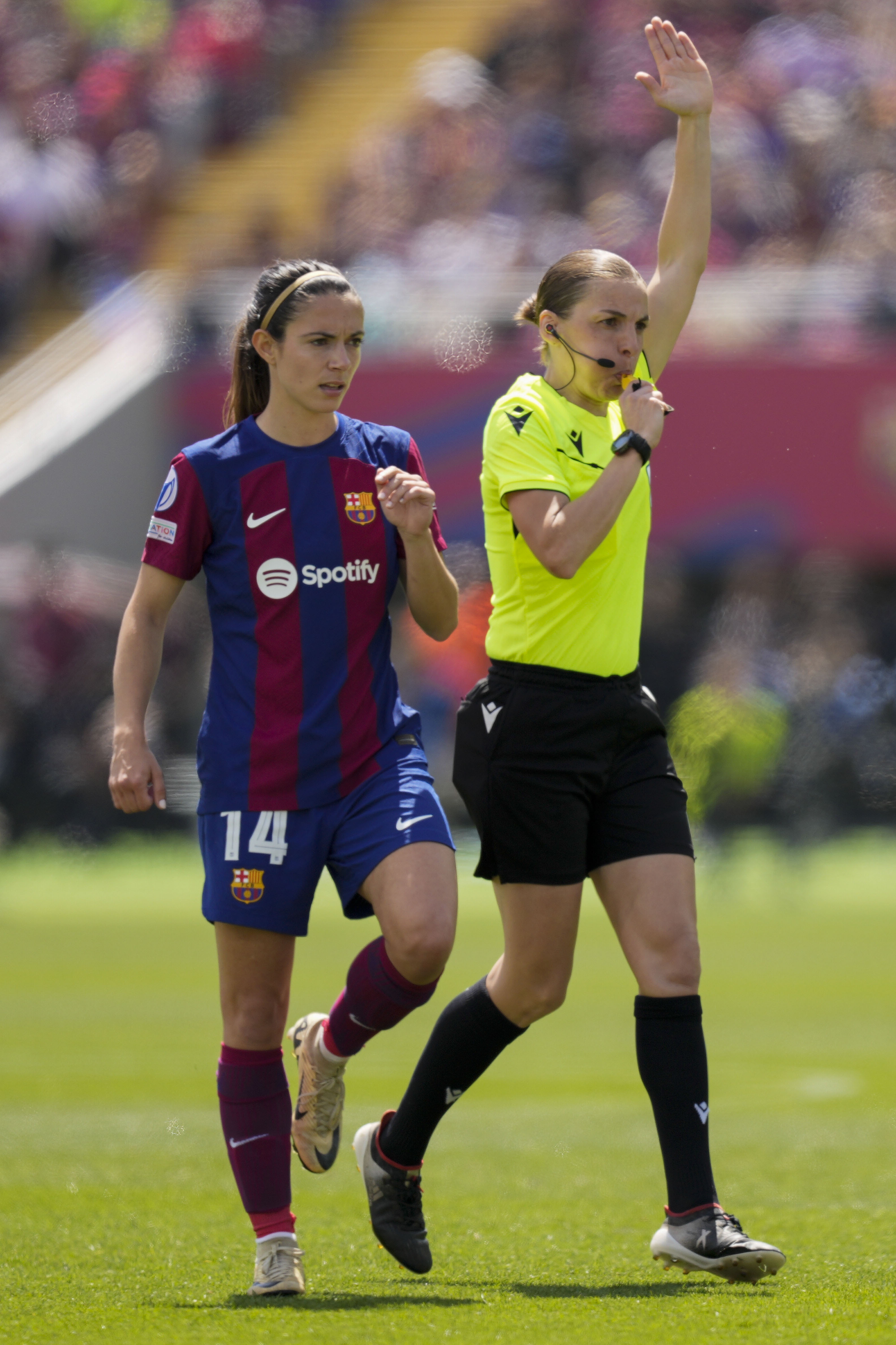 Barcelona's penalty was overturned due to an offside