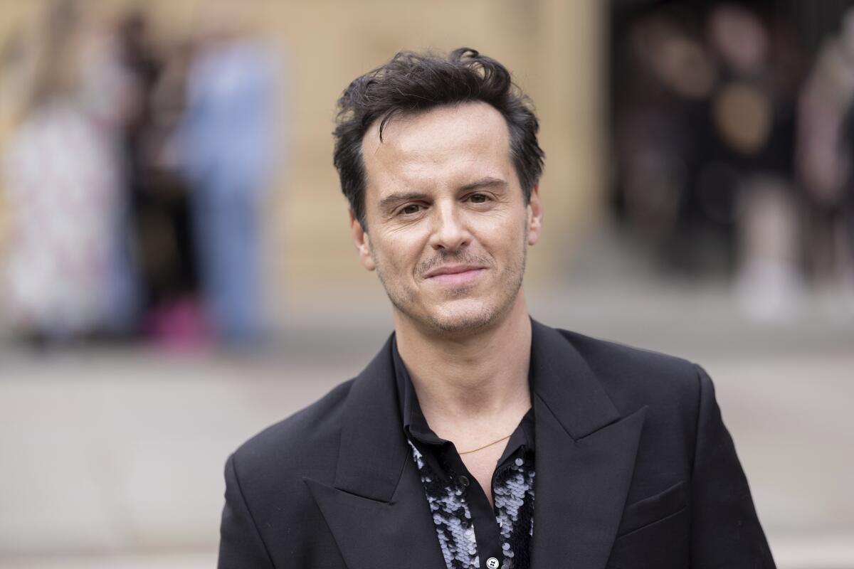 Andrew Scott at the Olivier Awards in London.