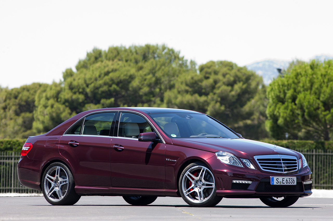 Mercedes E63 AMG offered a striking balance between luxury and power