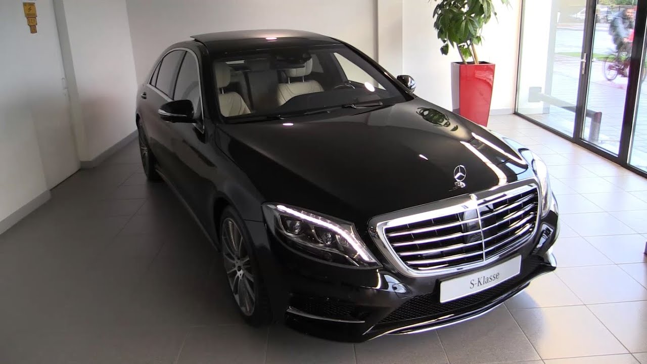 A 2016 Mercedes S500L that served as the brand's flagship model