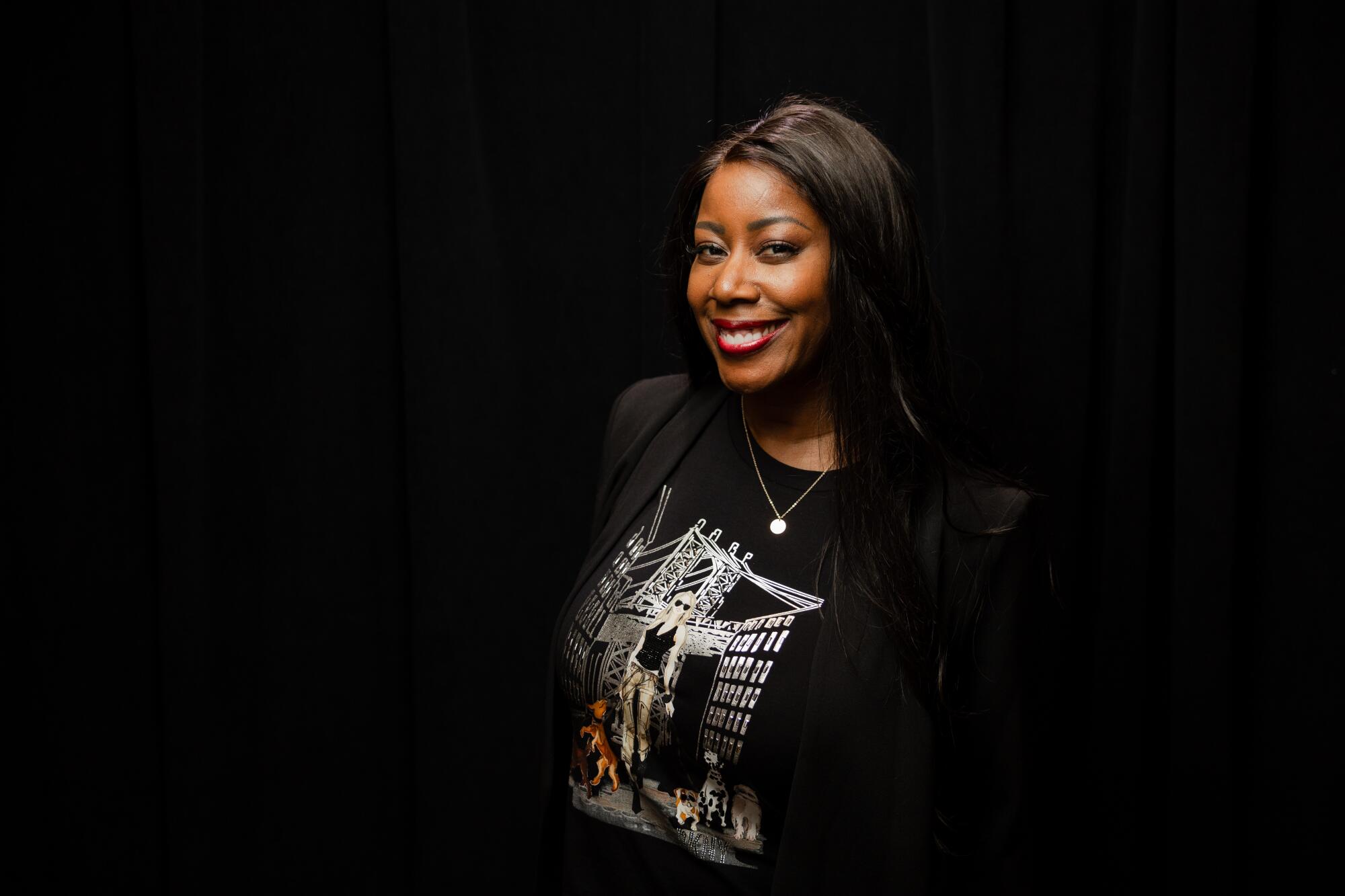 Natasha Deon in the Los Angeles Times Portrait Studio