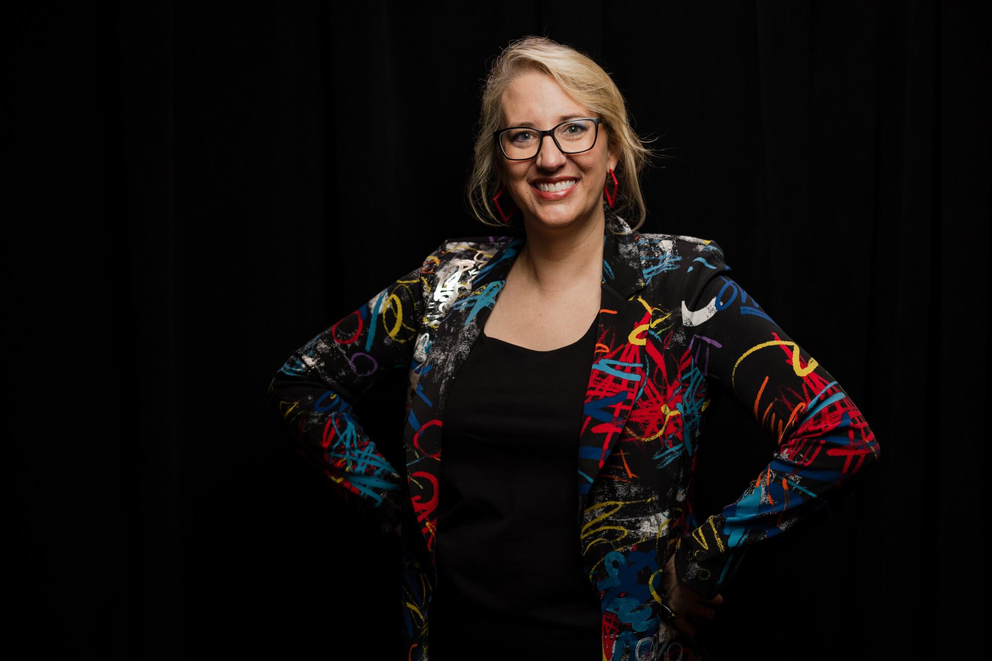 Kristen Kiesling in the Los Angeles Times Portrait Studio 